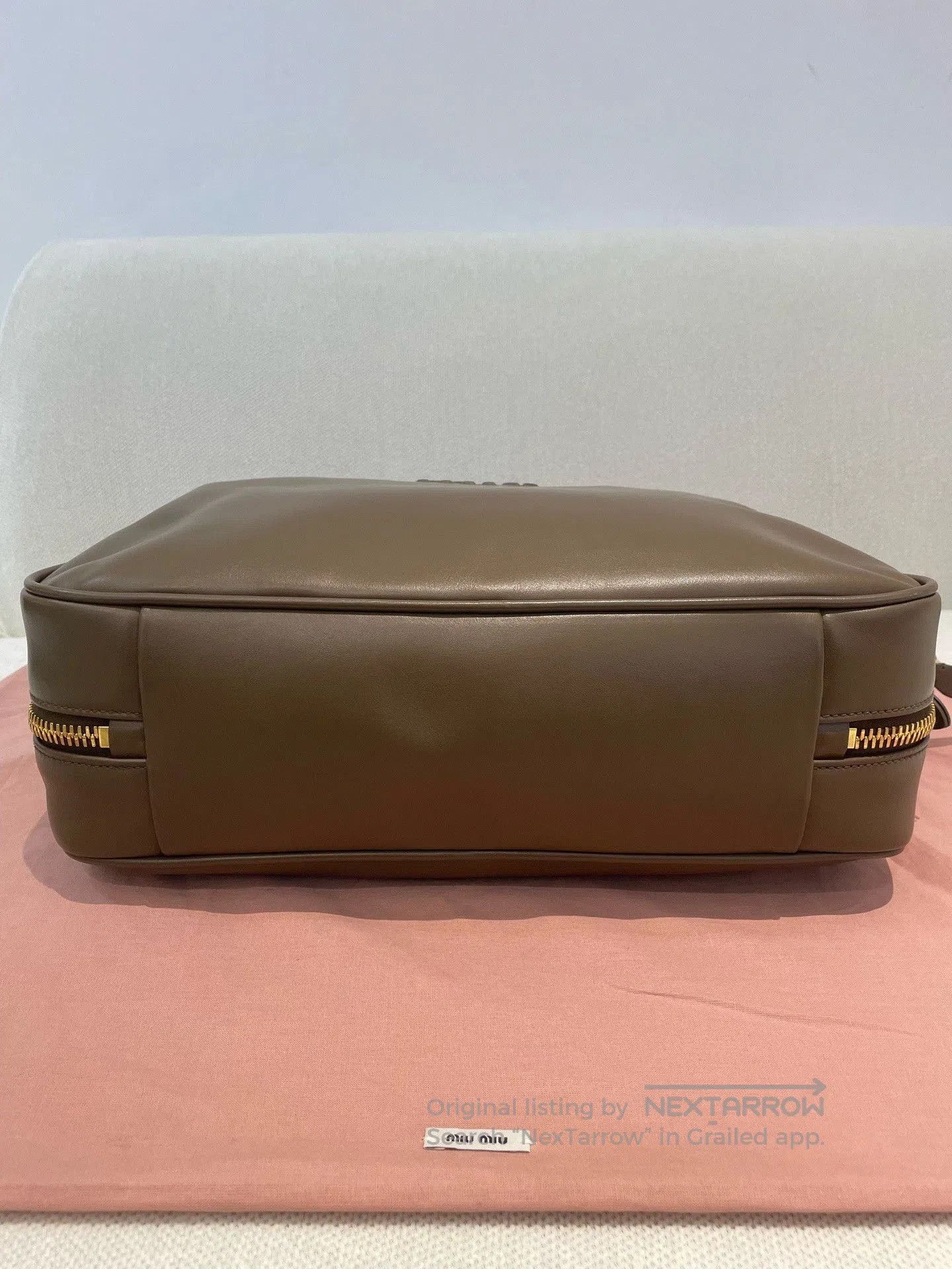 Miu Miu Miu Miu Beau Leather Shoulder Bag. Size ONE SIZE - 6 Thumbnail