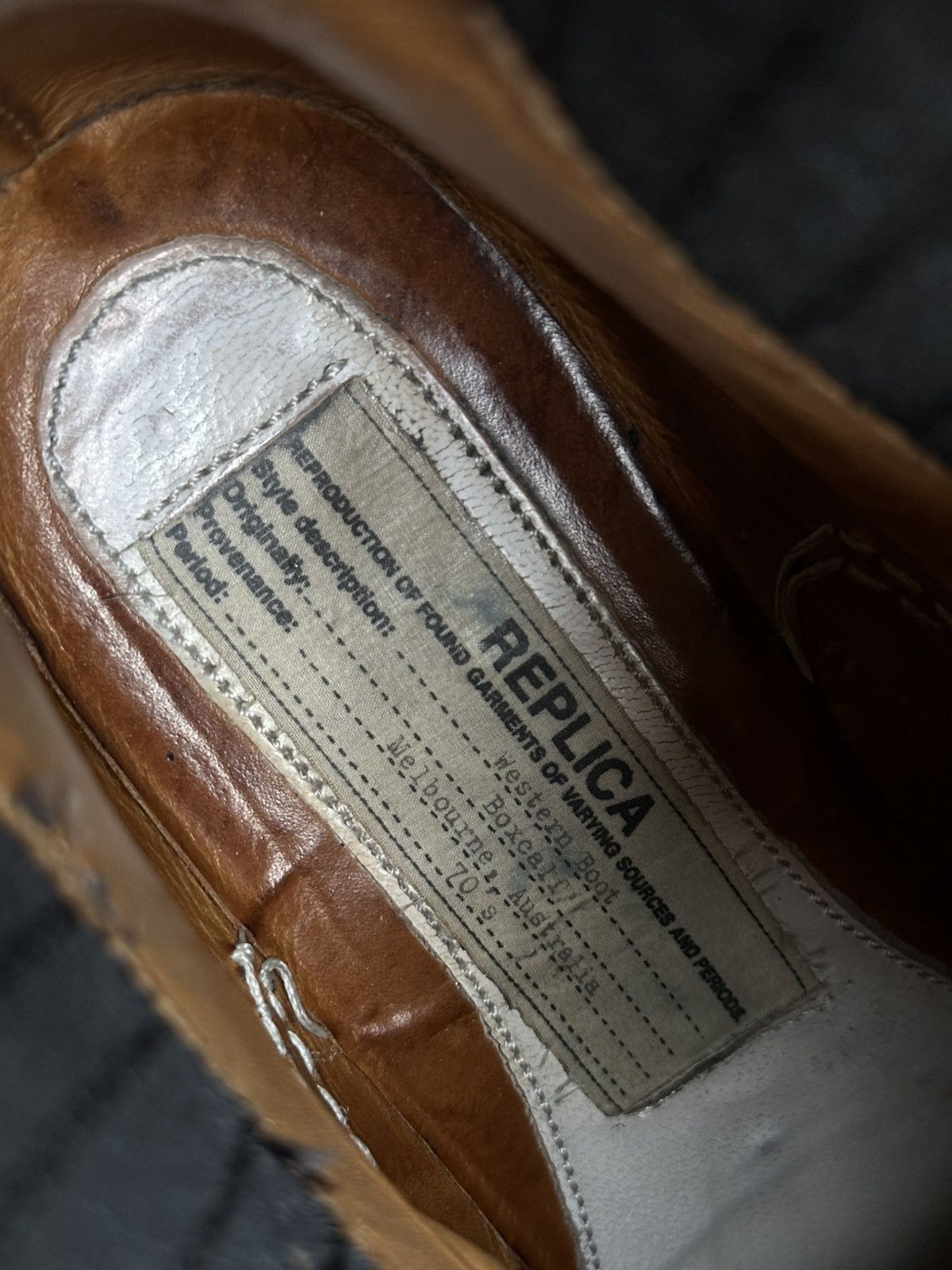 Maison Margiela Maison Margiela runway F/W 2015 Replica Western Boot 70’s Size US 8 / IT 38 - 13 Thumbnail