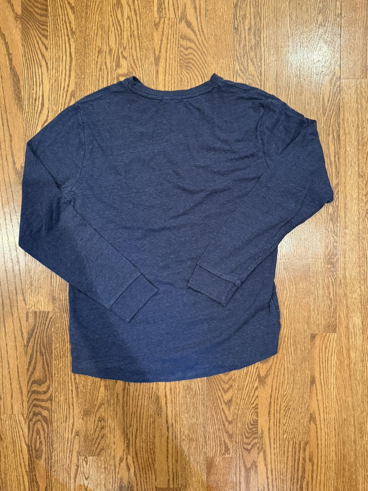 Marine Layer Navy Blue Marine Layer Lined Long Sleeve Henley Shirt Size US S / EU 44-46 / 1 - 4 Thumbnail