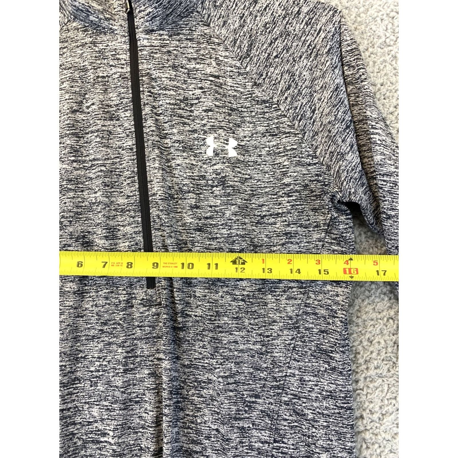 Under Armour Under Armour Pullover Shirt Women M Gray 1/2 Zip Breathable Long Sleeve Activewear Casual Jacket Sports Size M / US 6-8 / IT 42-44 - 4 Thumbnail