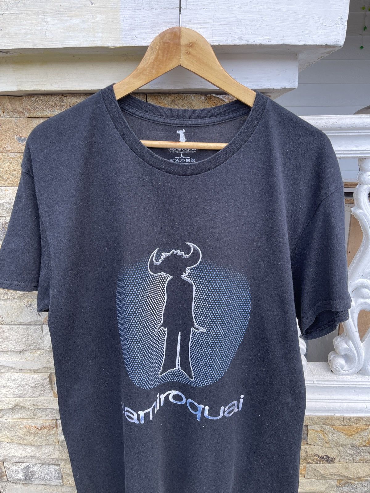 Band Tees Rare🔥Vintage JAMIROQUAI Band T Shirt Size US L / EU 52-54 / 3 - 2 Thumbnail