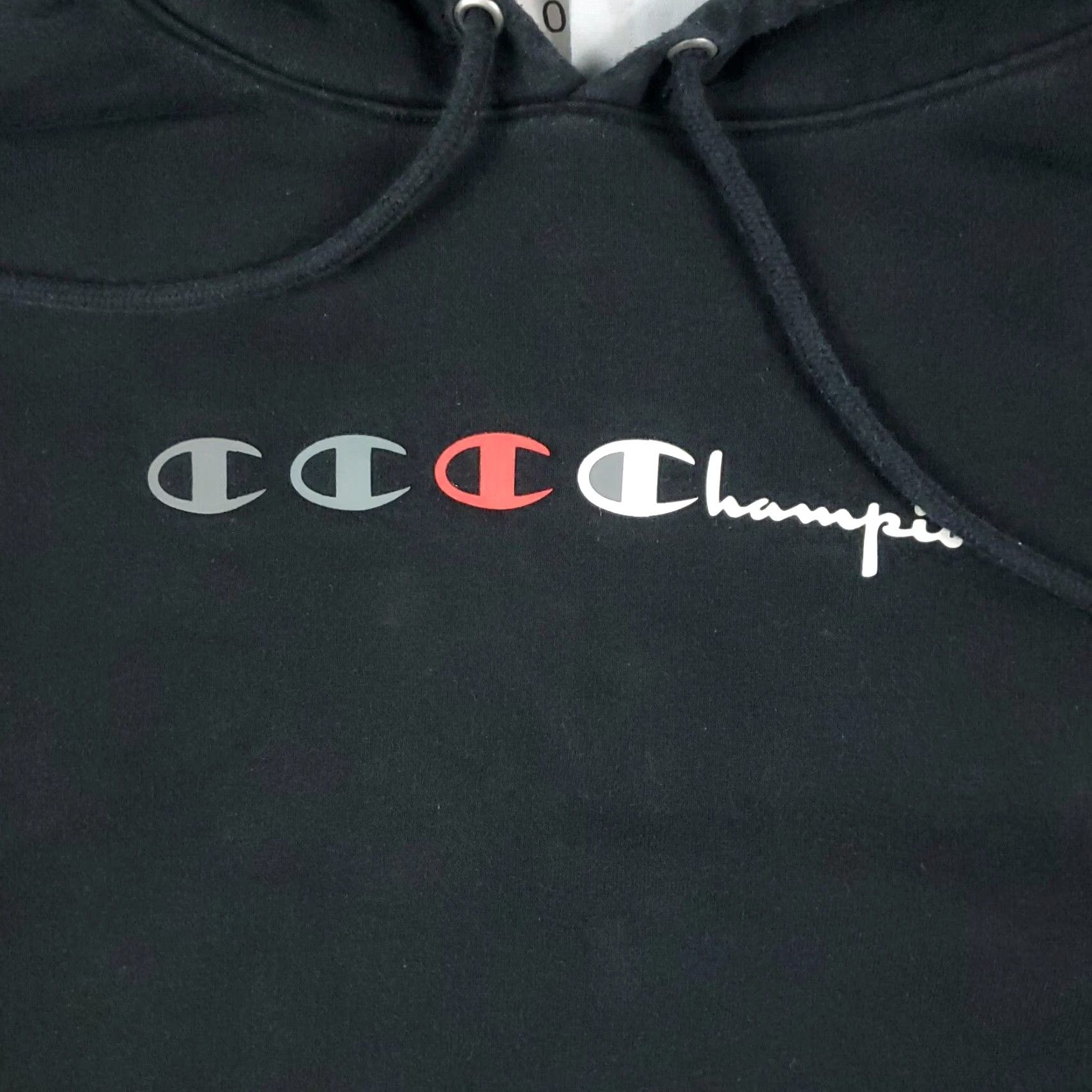 Champion Champion Hoodie Mens Small Black Pullover Sweatshirt Fleece Size US S / EU 44-46 / 1 - 2 Thumbnail