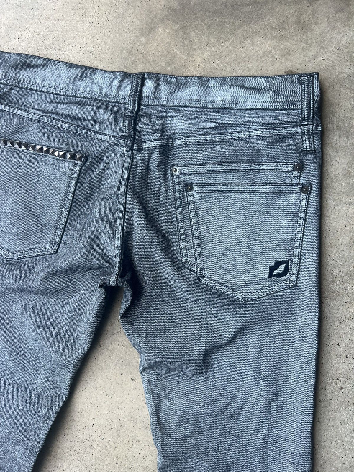 Hysteric Glamour Japanese Brand Glad News Seditionaries Studded Jeans Size US 34 / EU 50 - 11 Thumbnail