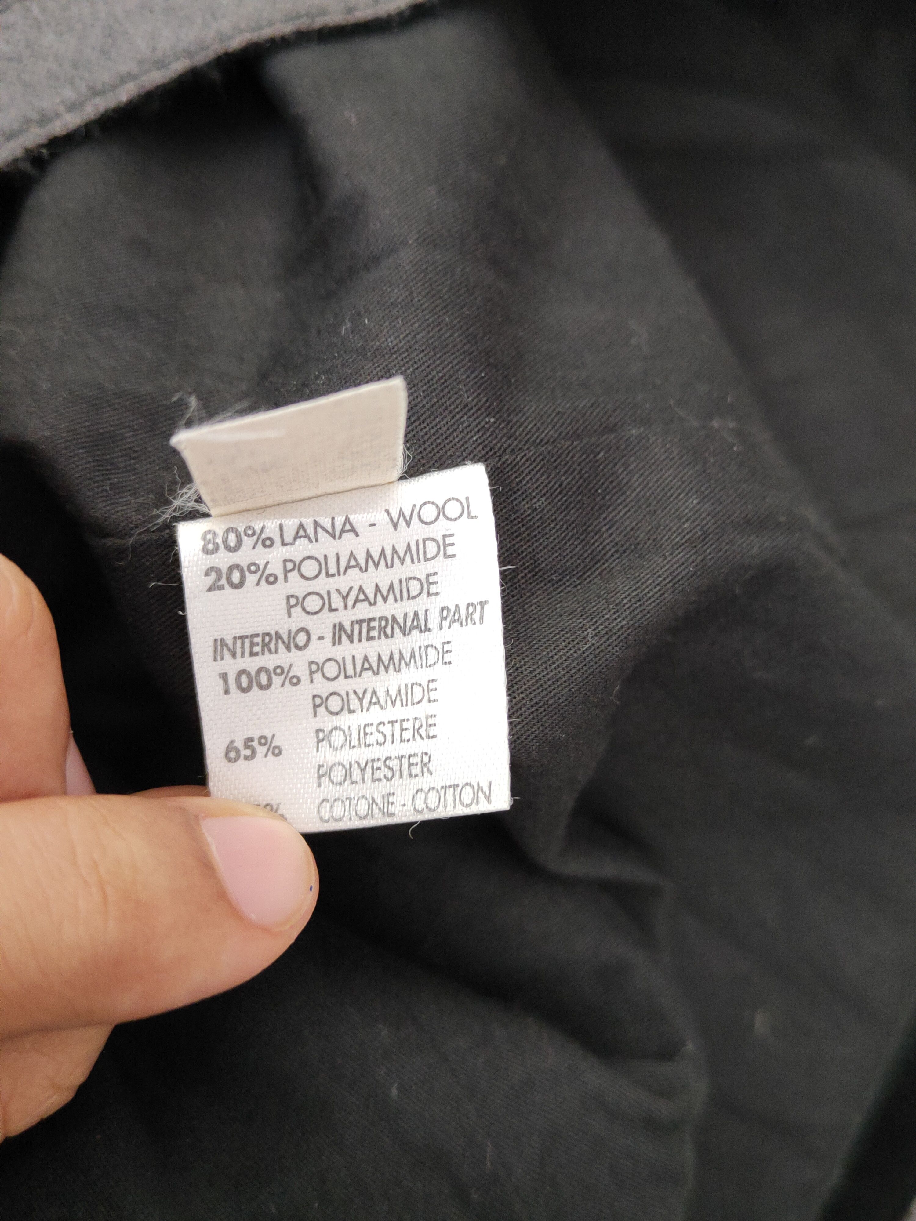 Mandarina Duck DL Mandarina Duck Black Wool Jackets #W2245 Size US M / EU 48-50 / 2 - 11 Thumbnail