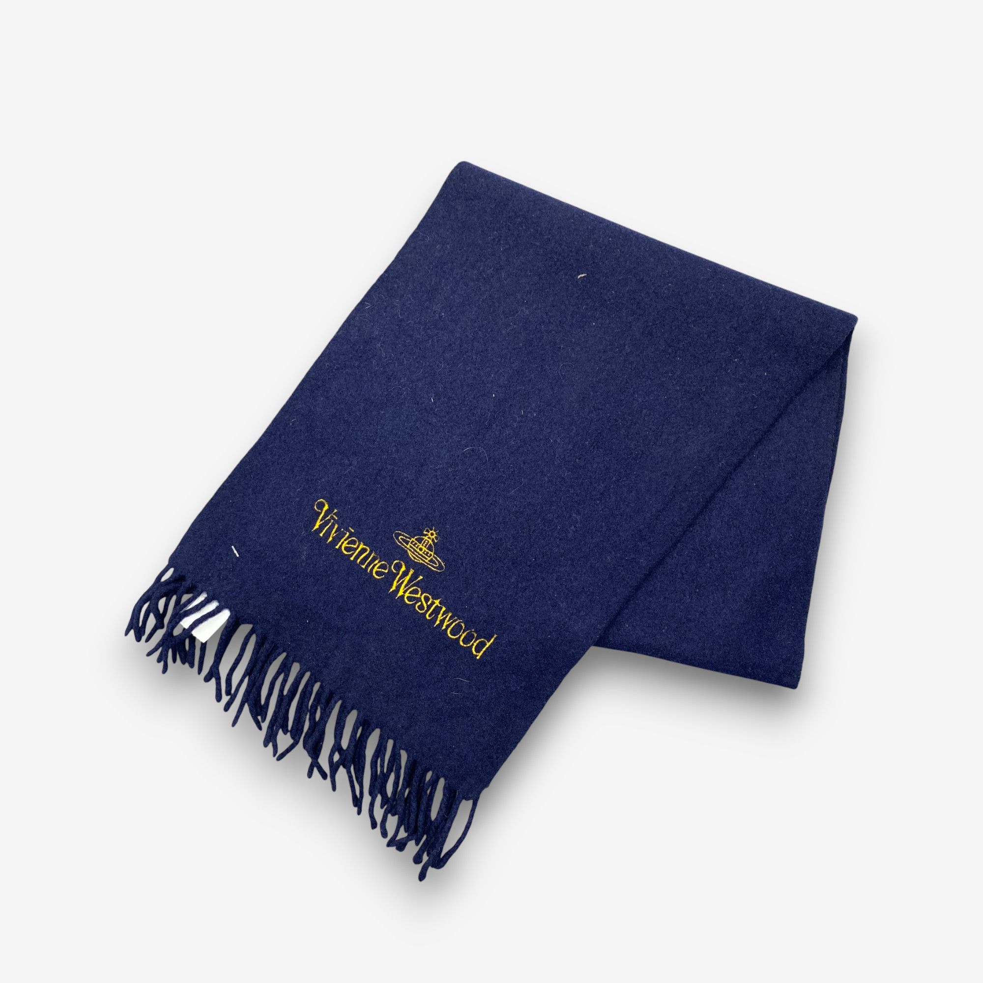 Vivienne Westwood Vintage Vivienne Westwood Scarf Orbs Muffler Wool Scarves Size ONE SIZE - 2 Thumbnail