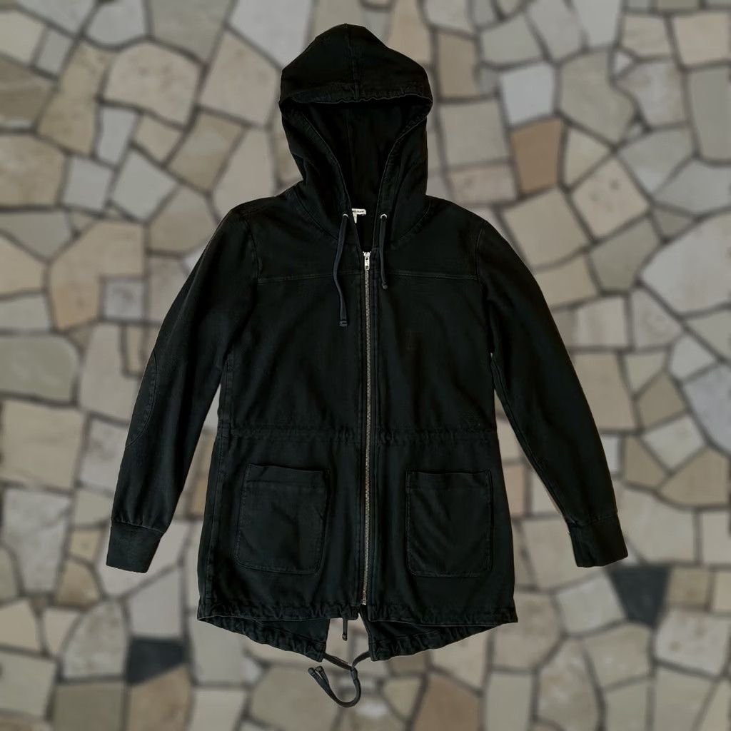 James Perse James Perse Light Parka Hoodie Long Sleeve Womens 2 Black Size XS / US 0-2 / IT 36-38 - 1 Thumbnail