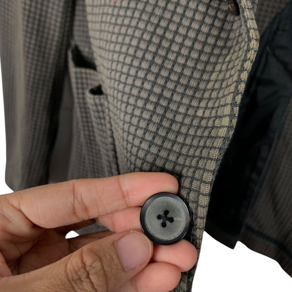 Japanese Brand UNITED TOKYO Small Check Suit Jacket Blazers ##2060-C89 Size US XS / EU 42 / 0 - 14 Thumbnail