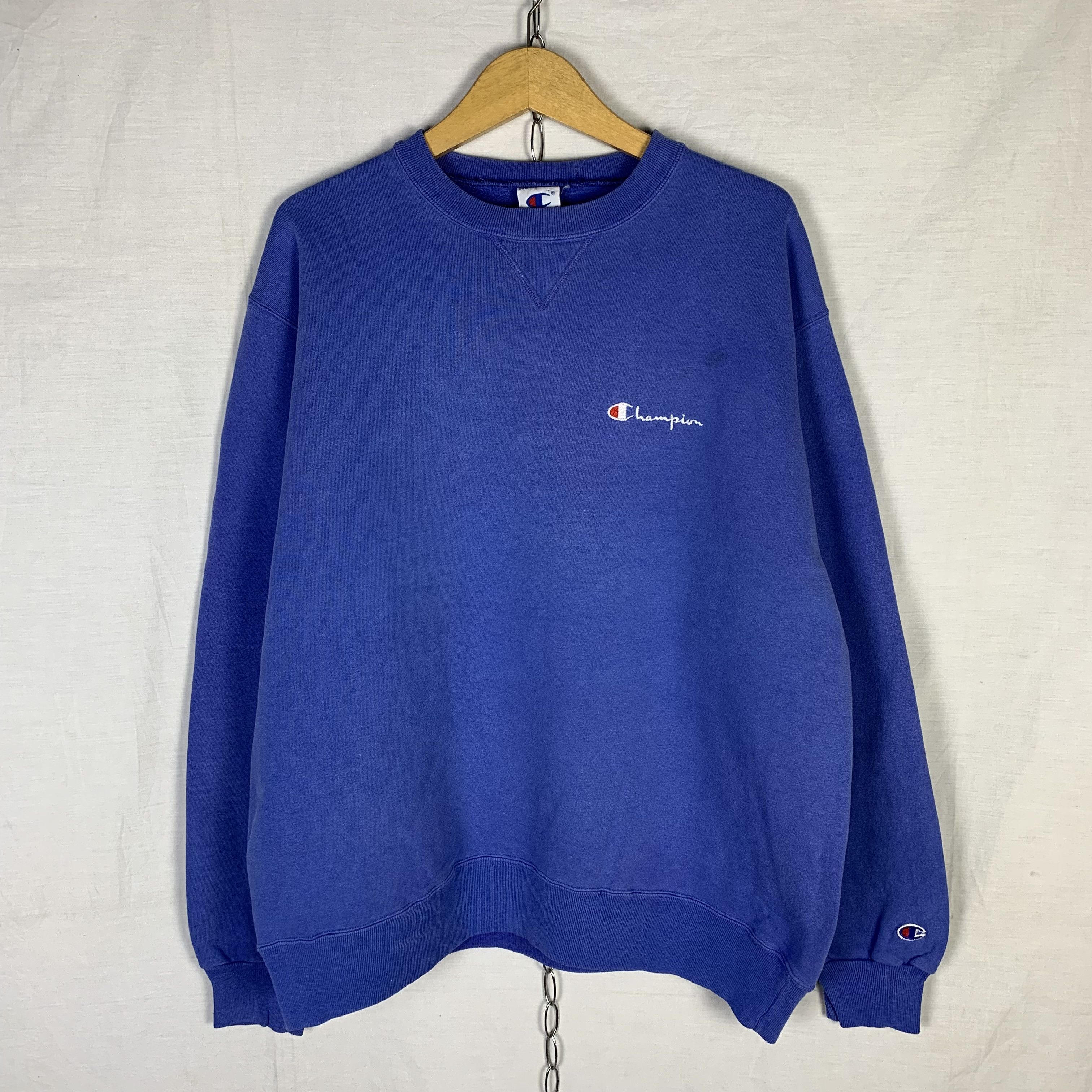 Champion Vintage 90s Champion Sweatshirt Crewneck Size US XL / EU 56 / 4 - 1 Thumbnail