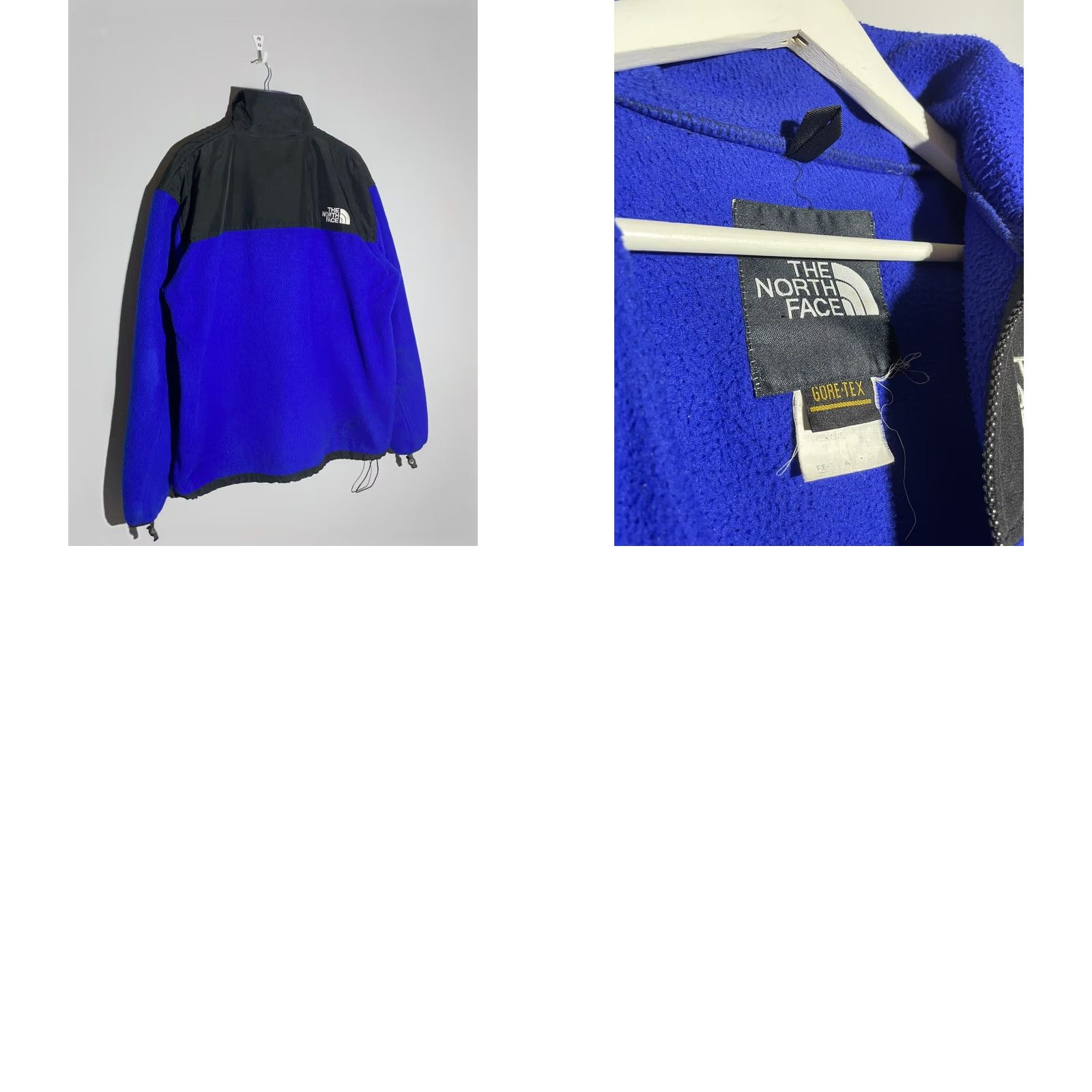 The North Face The North Face Fleece Nylon Vintage 90s Sherpa Jacket XL Blue Men Regular Zip Front Size US XL / EU 56 / 4 - 8 Thumbnail