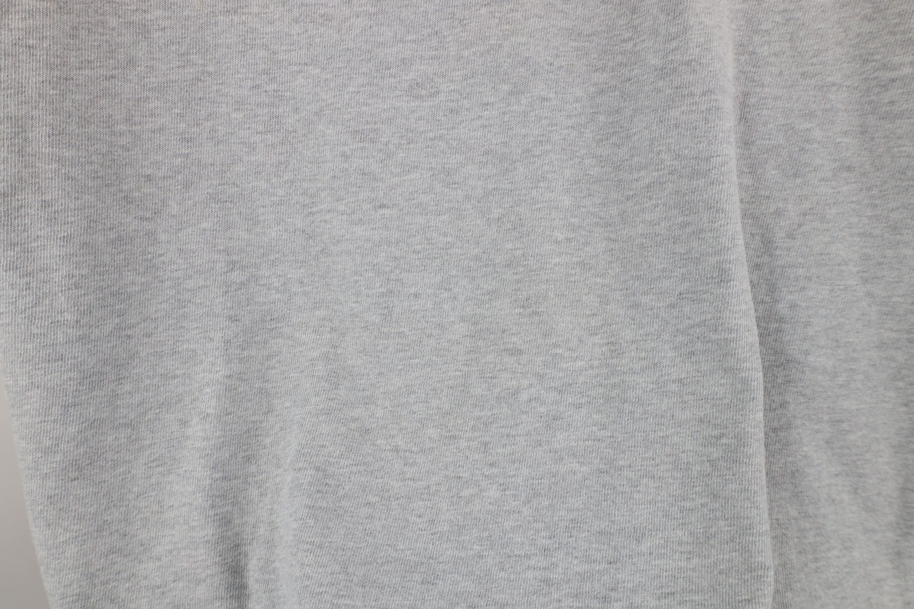 Calvin Klein × Vintage Vintage 90s Calvin Klein Spell Out Center Logo T-Shirt Gray Size US XL / EU 56 / 4 - 6 Thumbnail