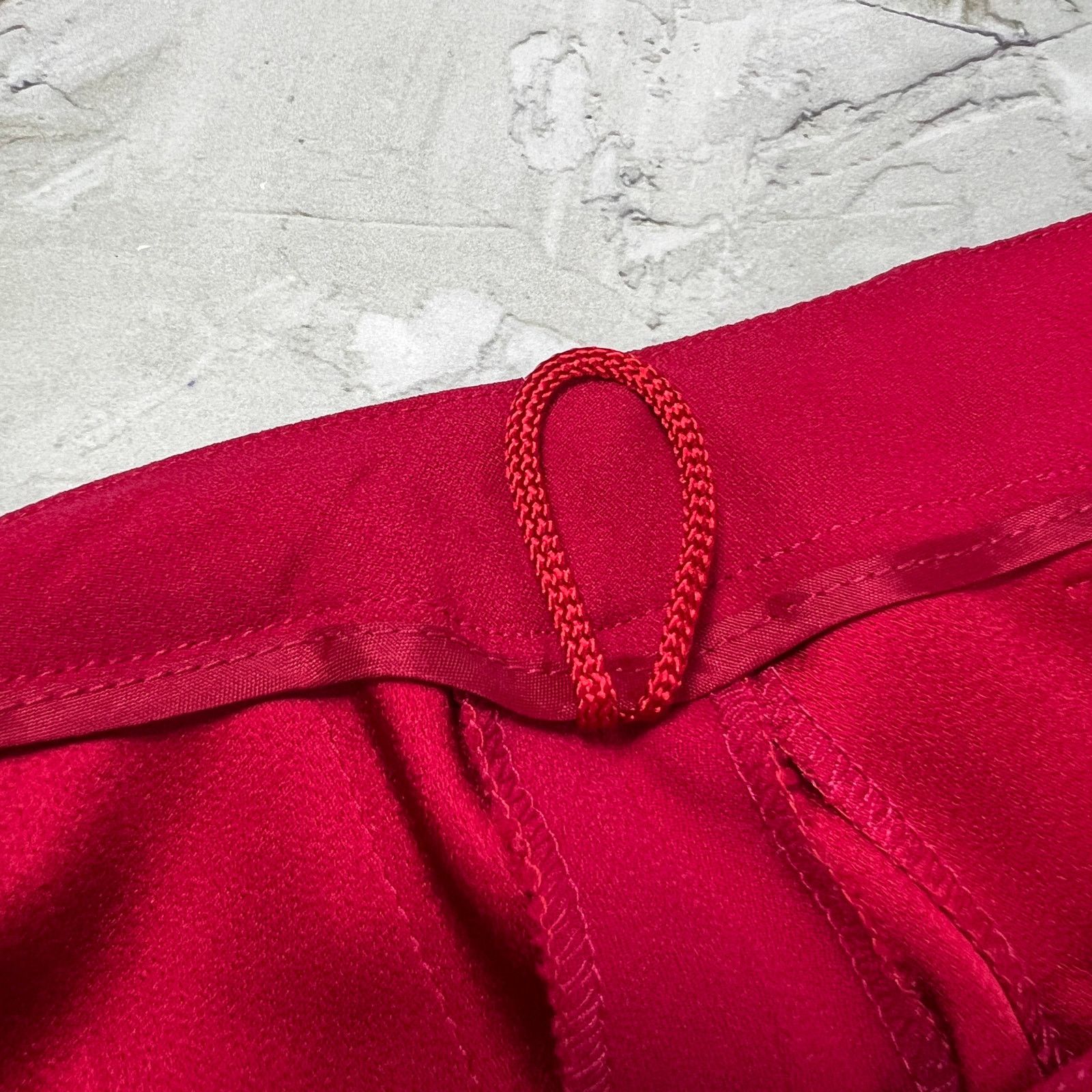 Sonia Rykiel Sonia Rykiel Paris Red Wide Leg Pants FR40 Size 28" / US 6 / IT 42 - 6 Thumbnail