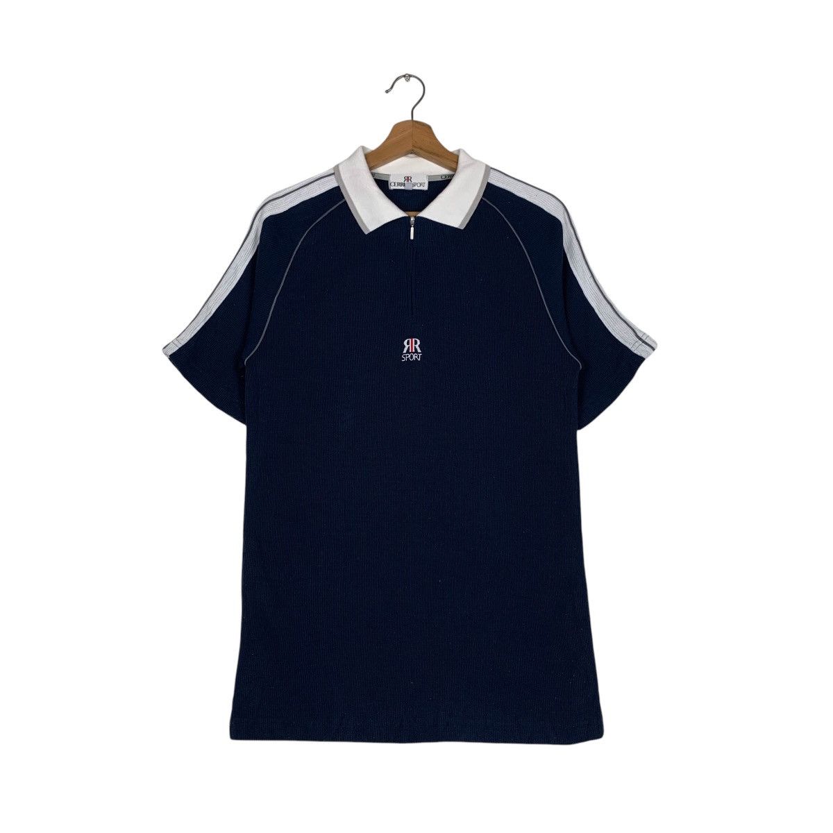 Cerruti 1881 CERRUTI SPORT Embroidery Center Logo Polo Shirt #1457-C66 Size US L / EU 52-54 / 3 - 1 Thumbnail