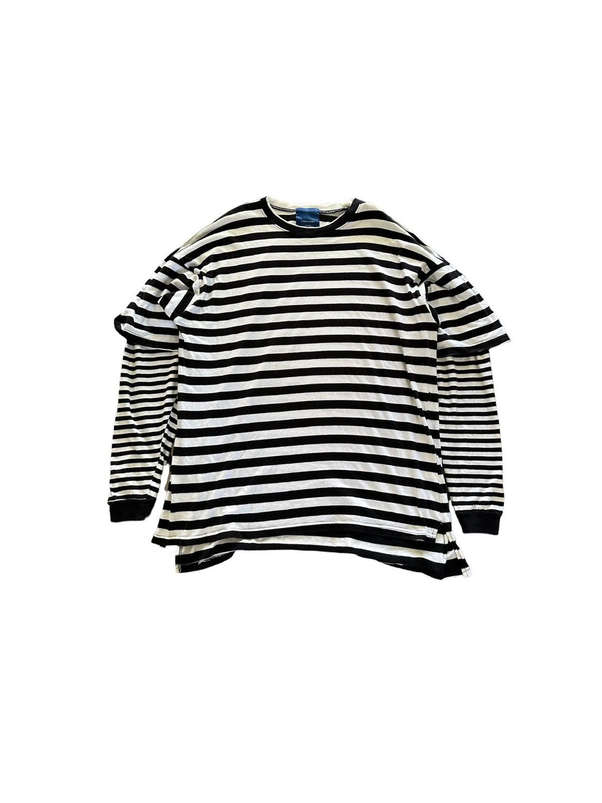 Archival Clothing Rare Casper John Aiver striped oversized | Grailed