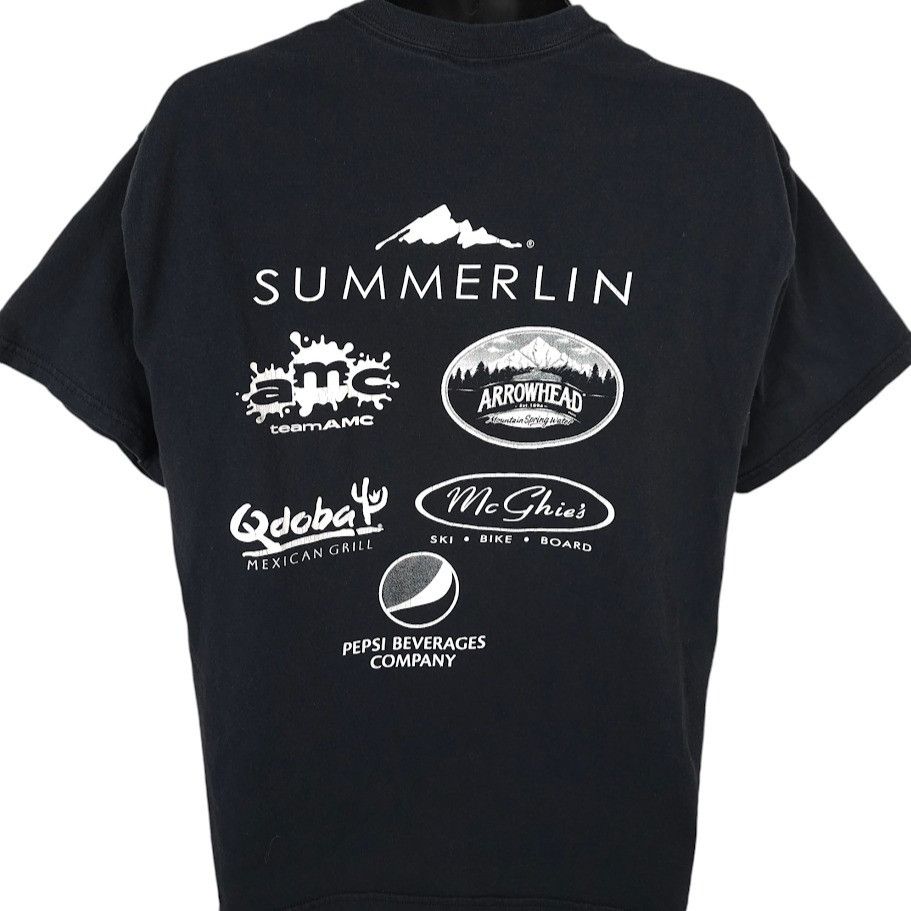 Gildan Tour De Summerlin T Shirt Mens Size Large Black 2010 Bike Size US L / EU 52-54 / 3 - 3 Thumbnail