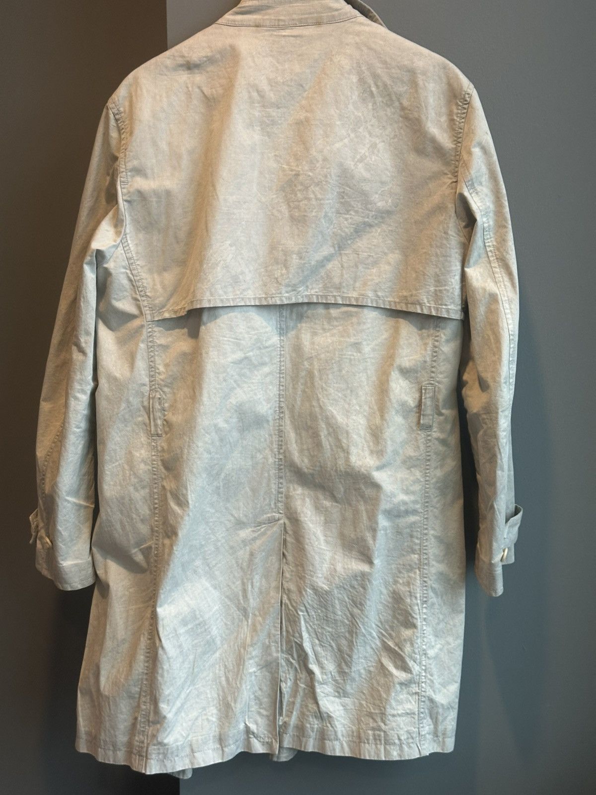 Kris Van Assche Metallic Print Trench Coat Size US M / EU 48-50 / 2 - 7 Thumbnail