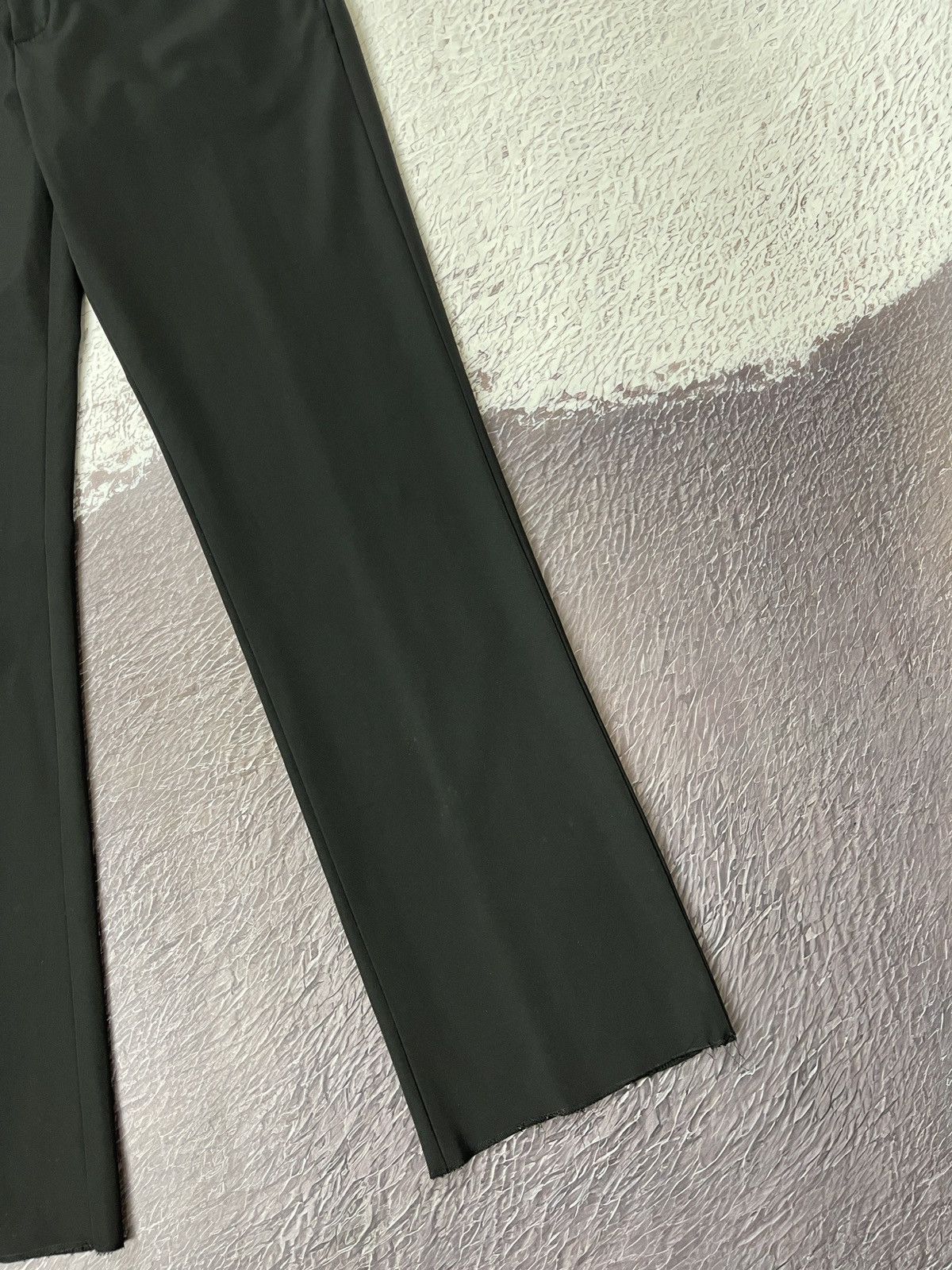 Prada Prada nylon black flared pants made in Italy size 42 Size 28" / US 6 / IT 42 - 4 Thumbnail