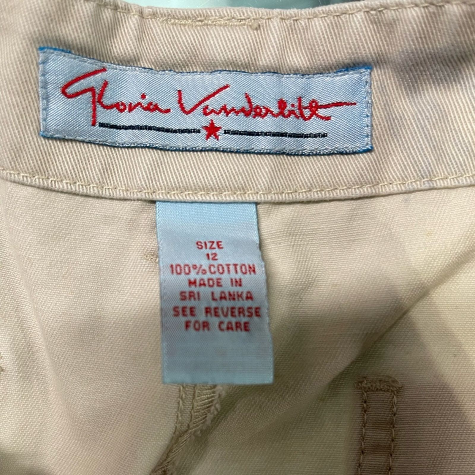 Gloria Vanderbilt Gloria Vanderbilt khaki GOLF shorts Size 34" / US 12 / IT 48 - 3 Thumbnail