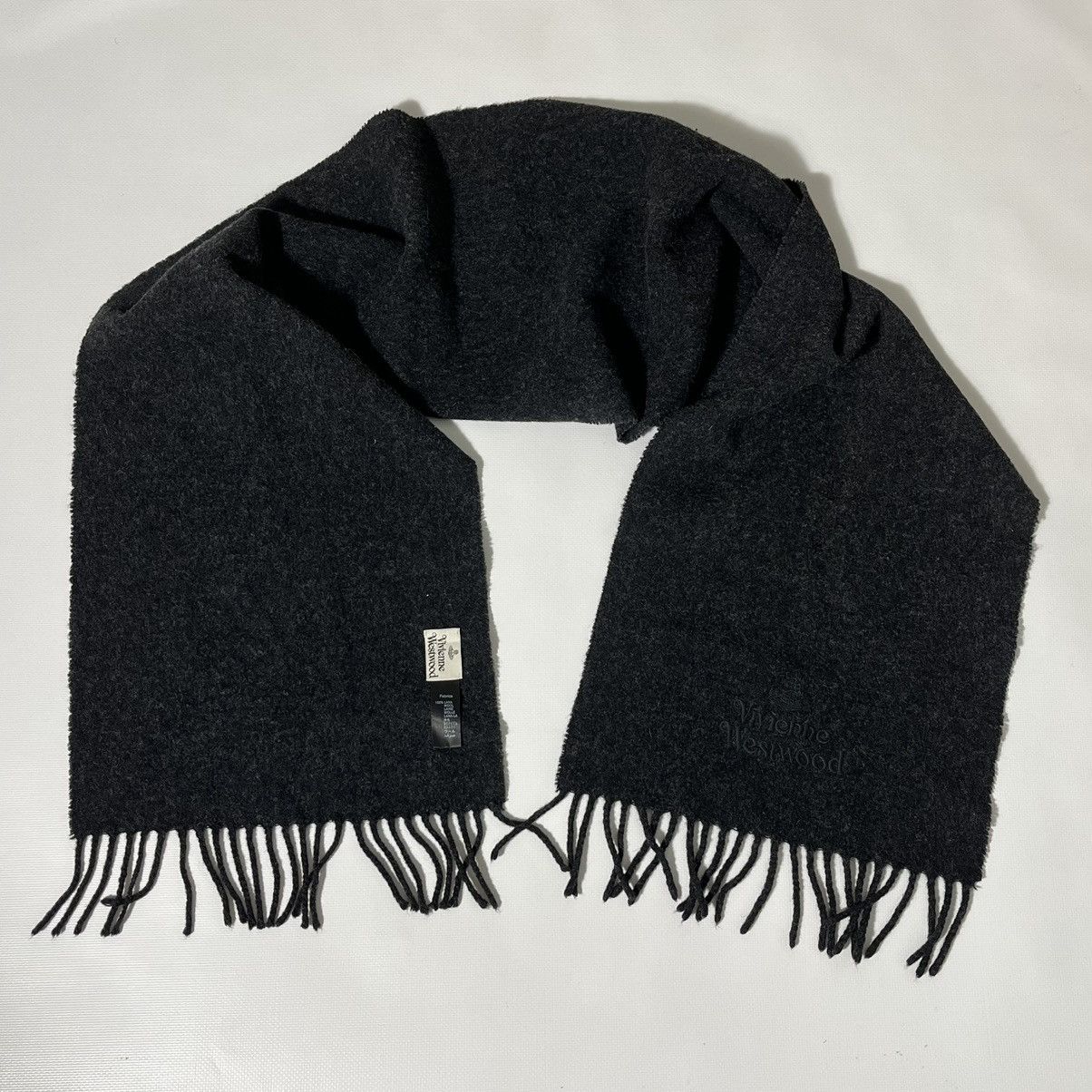 Vintage × Vivienne Westwood Vivienne Westwood Vintage Wool Scarf Size ONE SIZE - 2 Thumbnail