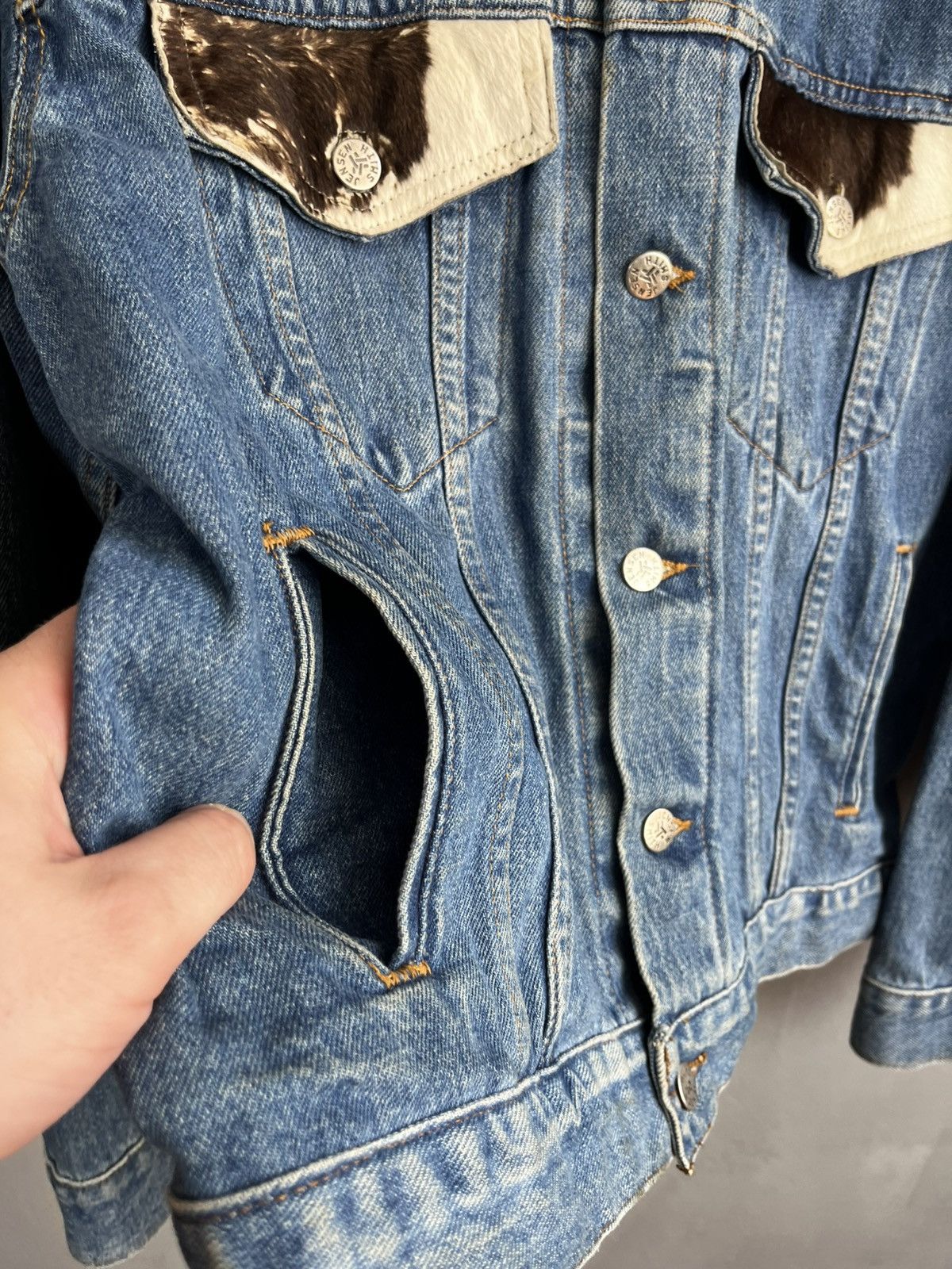 Vintage jensen smith cowboy 🤠 denim jacket vintage 90s made USA Size US M / EU 48-50 / 2 - 14 Thumbnail