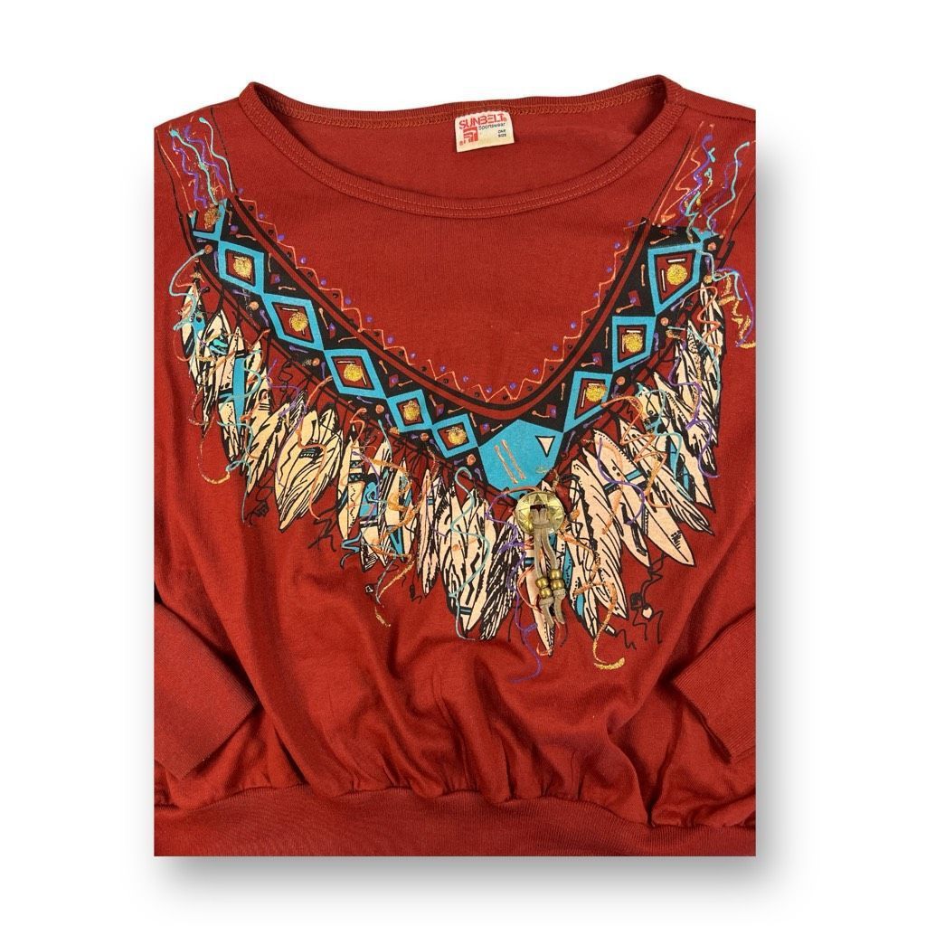 Other Sunbelt Aztec Western Indian Top Size Large Size L / US 10 / IT 46 - 2 Thumbnail