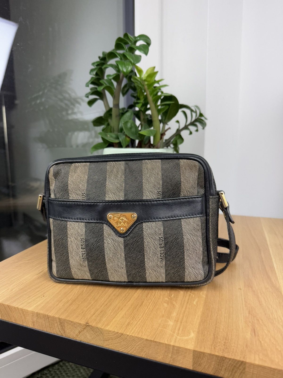 MCM × Vintage MAISON MOLLERUS VINTAGE MONOGRAM LEATHER BAG Size ONE SIZE - 1 Thumbnail