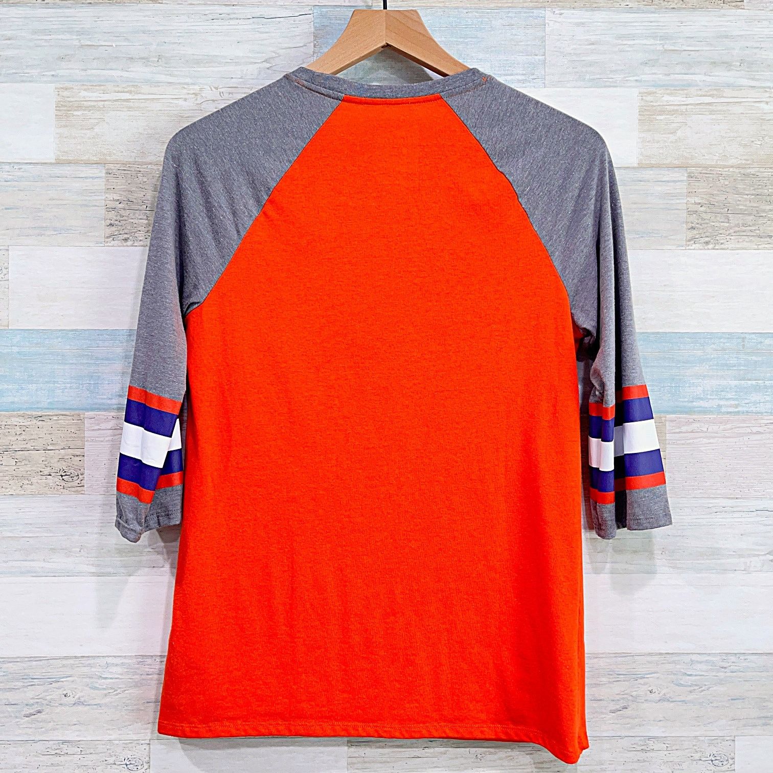 Other Clemson Tigers Nike Tee Orange Gray Raglan Sleeve Womens M Size M / US 6-8 / IT 42-44 - 3 Thumbnail
