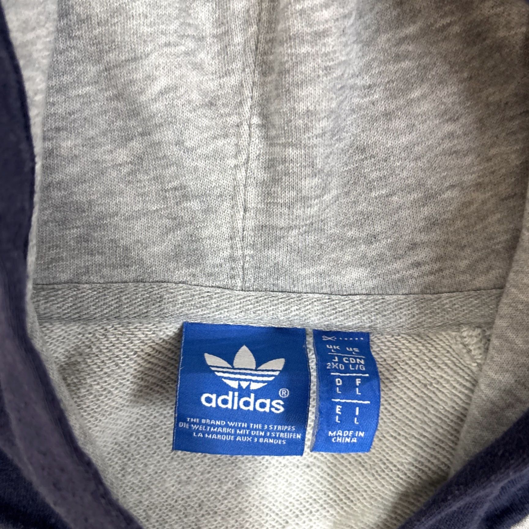 Adidas Adidas Hoodie L Men Gray Full Zip Real Salt Lake Soccer MLS Mens Size US L / EU 52-54 / 3 - 4 Thumbnail