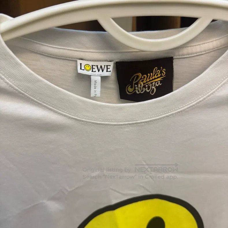 Loewe Loewe Smiley Face Cotton T-Shirt Size US S / EU 44-46 / 1 - 2 Thumbnail