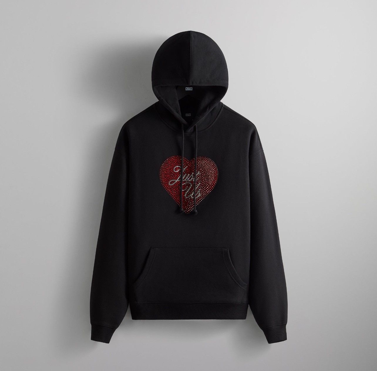 Kith × Swarovski Kith Swarovski Just Us Hoodie - Size M - Black NEW Size US M / EU 48-50 / 2 - 1 Thumbnail