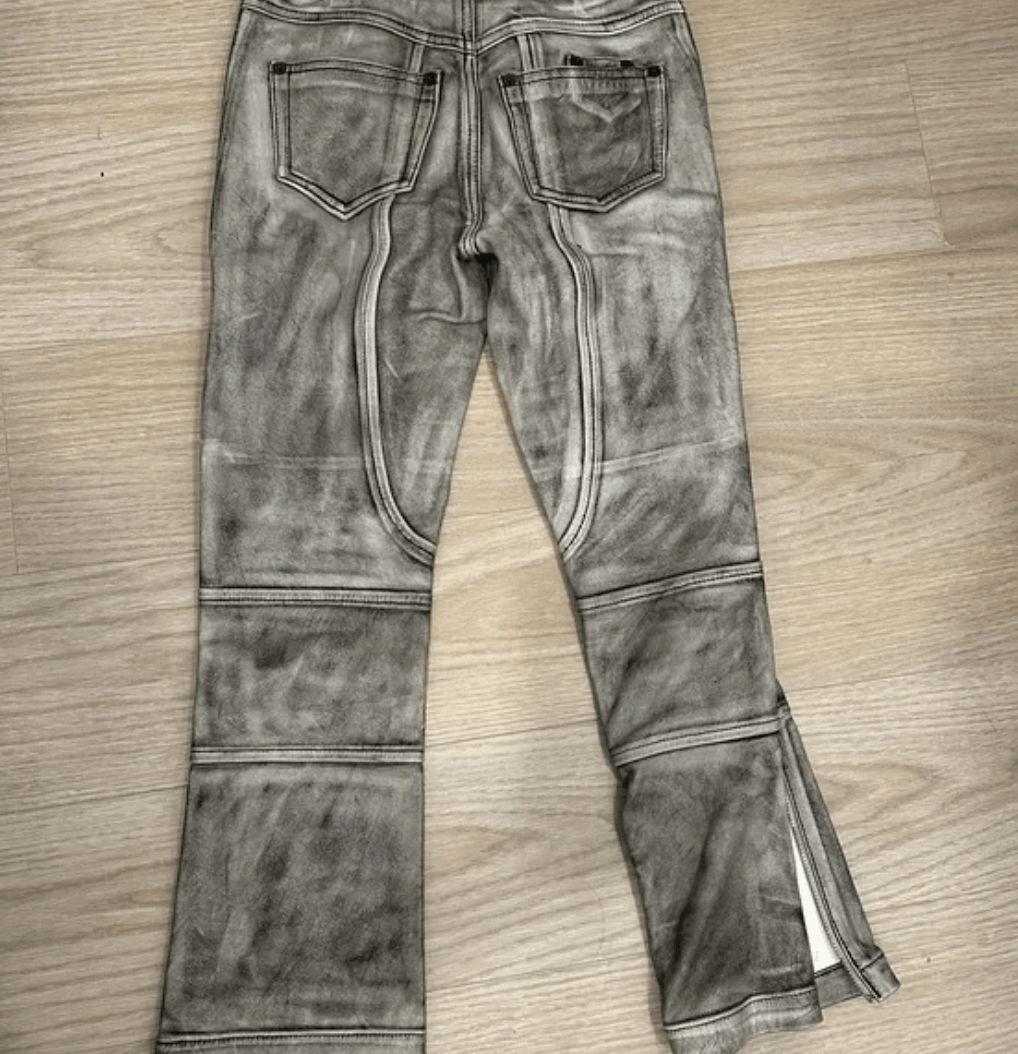 Acne Studios Acne Studios Leather Cropped Pants Size 24" / US 00 / IT 34 - 3 Thumbnail