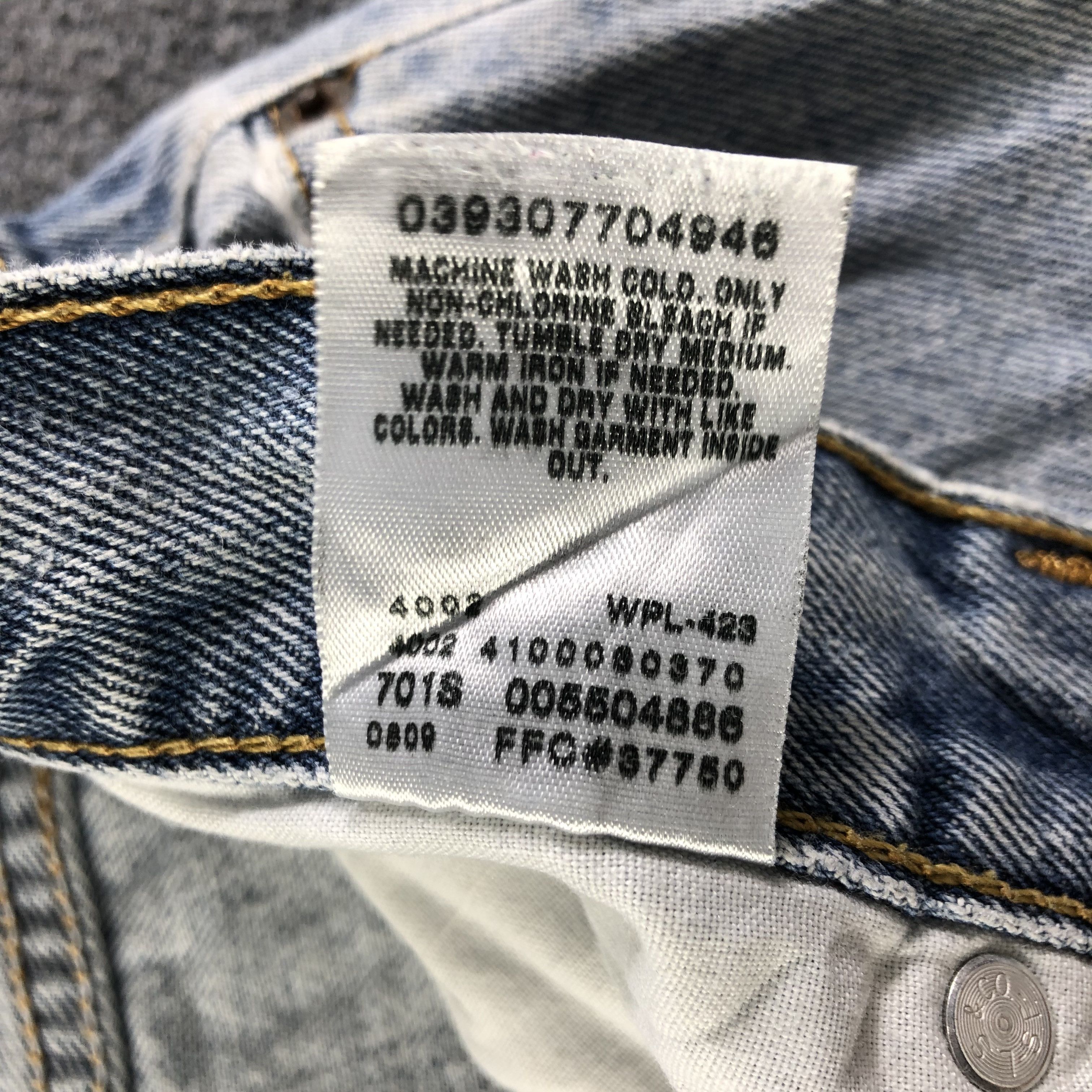 Levi's Vintage Light Wash Levis 550 Jeans-J3375 Size US 38 / EU 54 - 12 Thumbnail