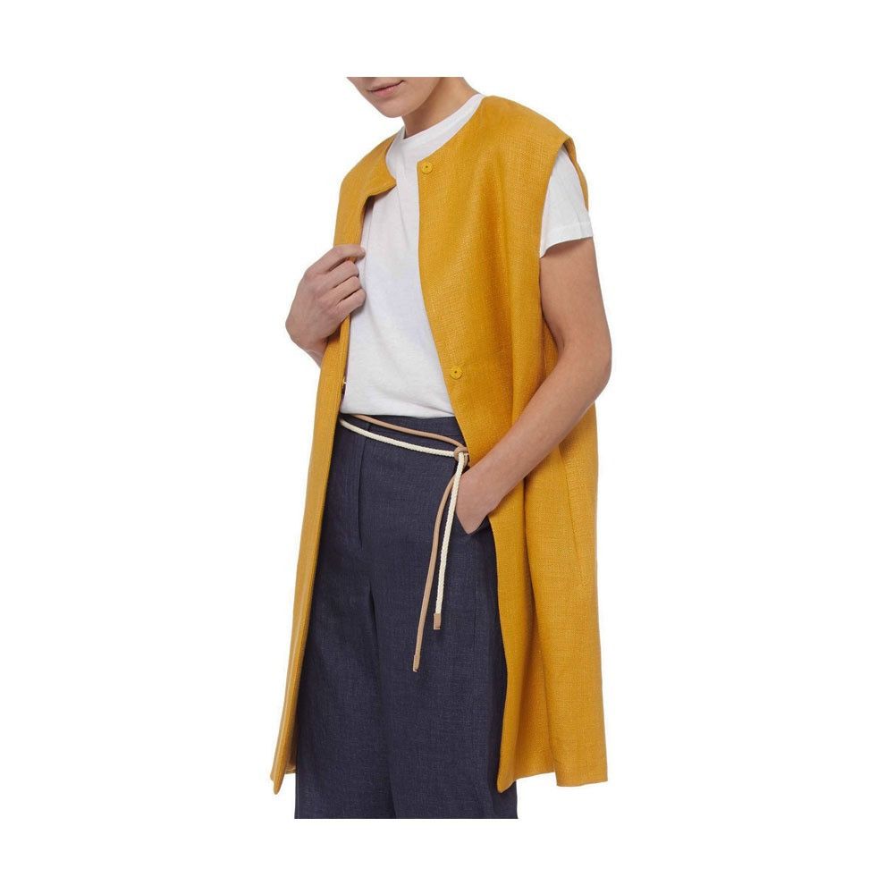 Max Mara Cera Vest, Yellow Size S / US 4 / IT 40 - 6 Thumbnail