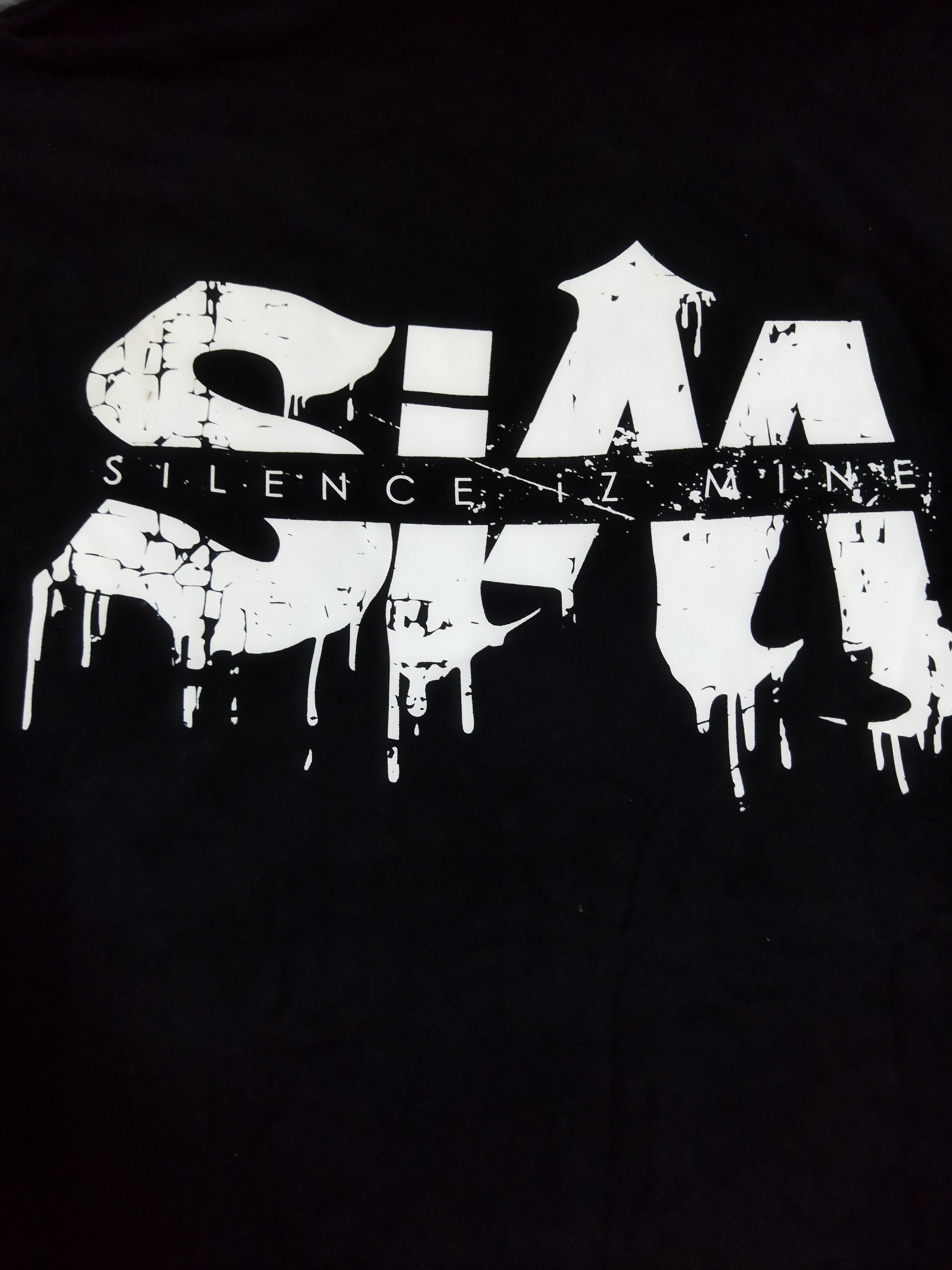 Band Tees × Japanese Brand SIM Silence Iz Mine Hoodie Size US M / EU 48-50 / 2 - 4 Thumbnail