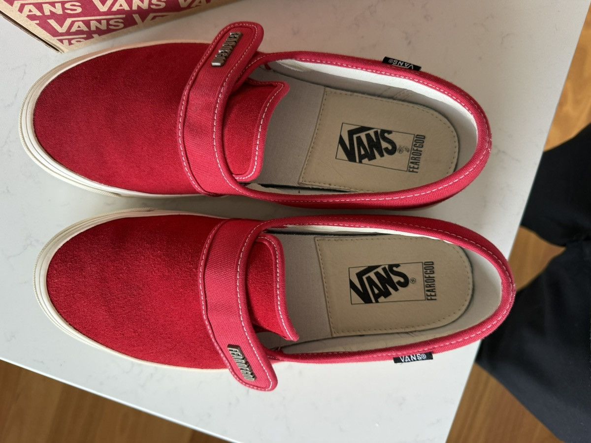 Fear of God × Vans Fear of God Vans Slip-ons Size US 10 / EU 43 - 3 Thumbnail