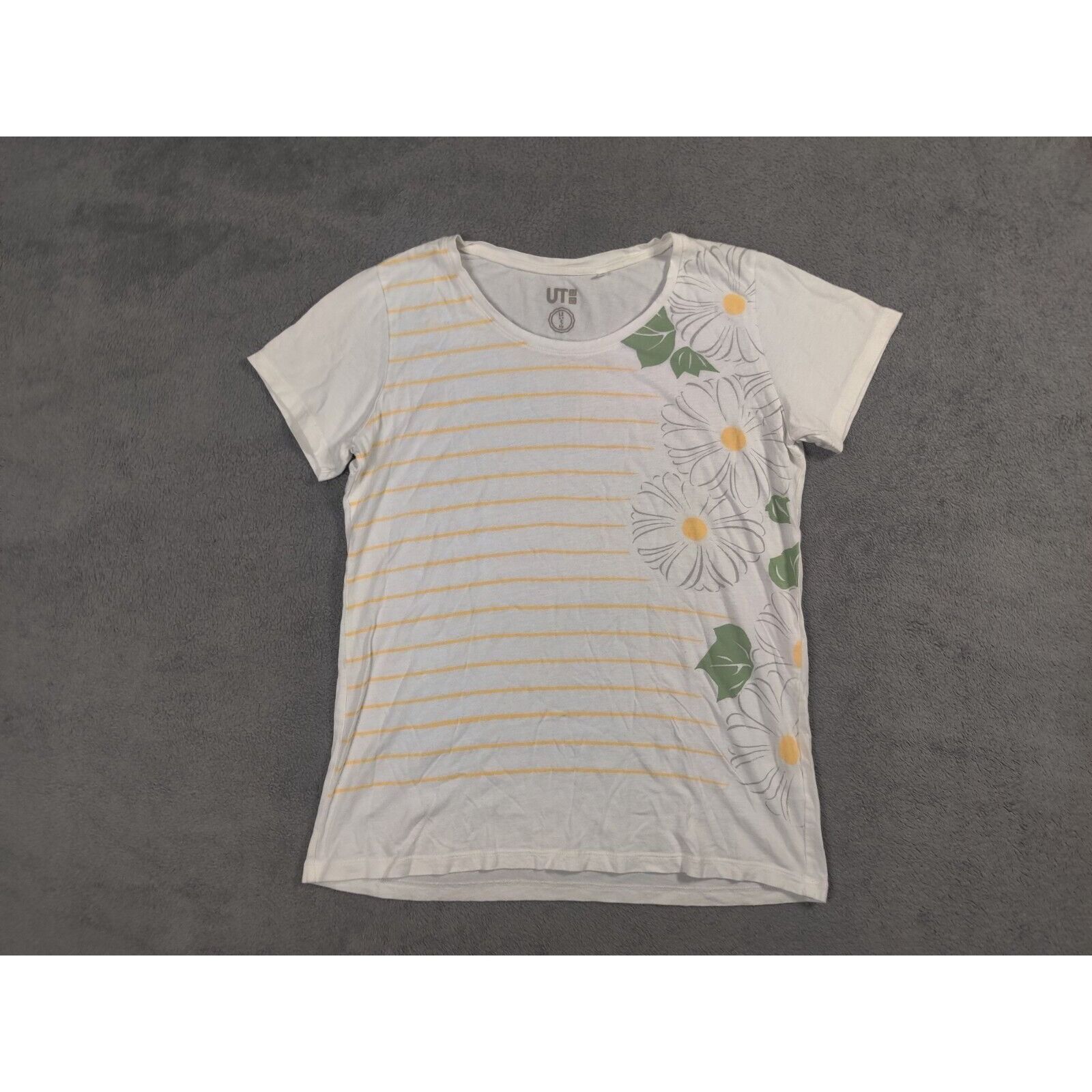 Utmost Co Utmost x Uniqlo Shirt Adult Womens Mediu Striped Floral Size M / US 6-8 / IT 42-44 - 1 Thumbnail