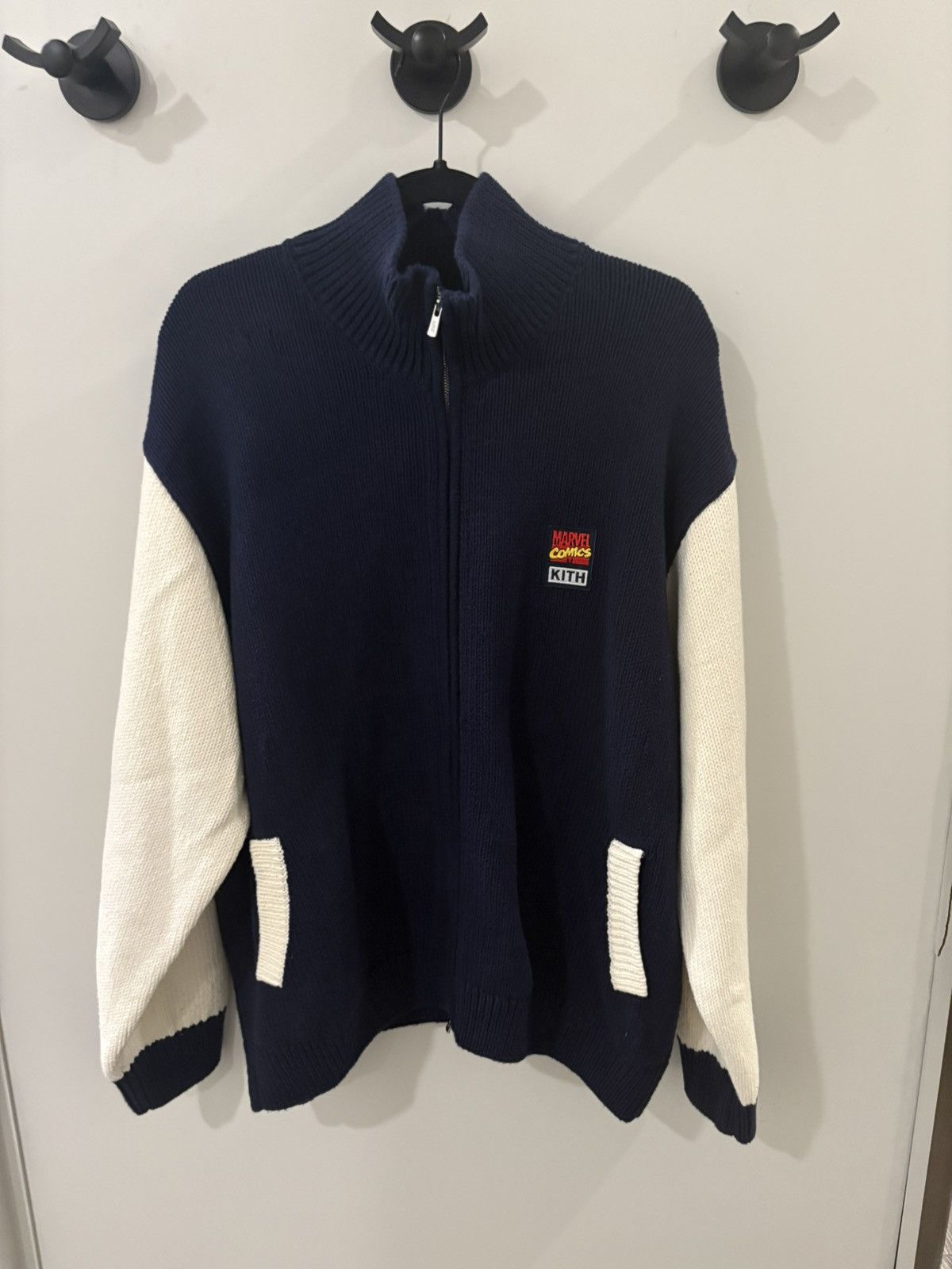 Kith × Marvel Comics Kith x Marvel Comics Full Zip Sweater - Nocturnal Size US XXL / EU 58 / 5 - 2 Thumbnail