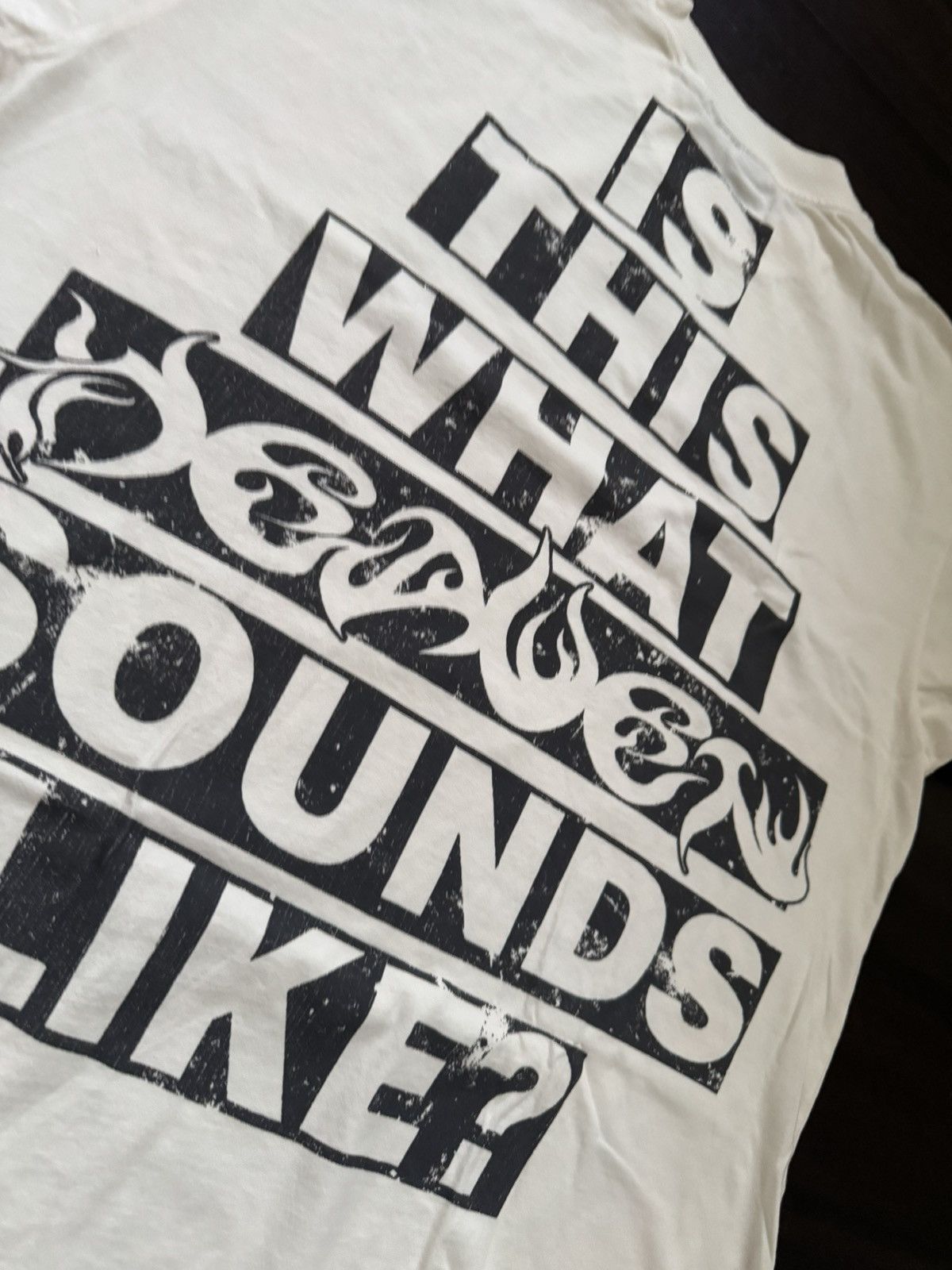 HELLSTAR Hellstar Is This What Heaven Sounds Like? Tee White Size US M / EU 48-50 / 2 - 8 Thumbnail