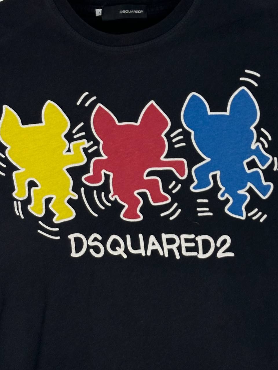 Dsquared2 Dsquared2 Art Black T Shirt Size US L / EU 52-54 / 3 - 4 Thumbnail