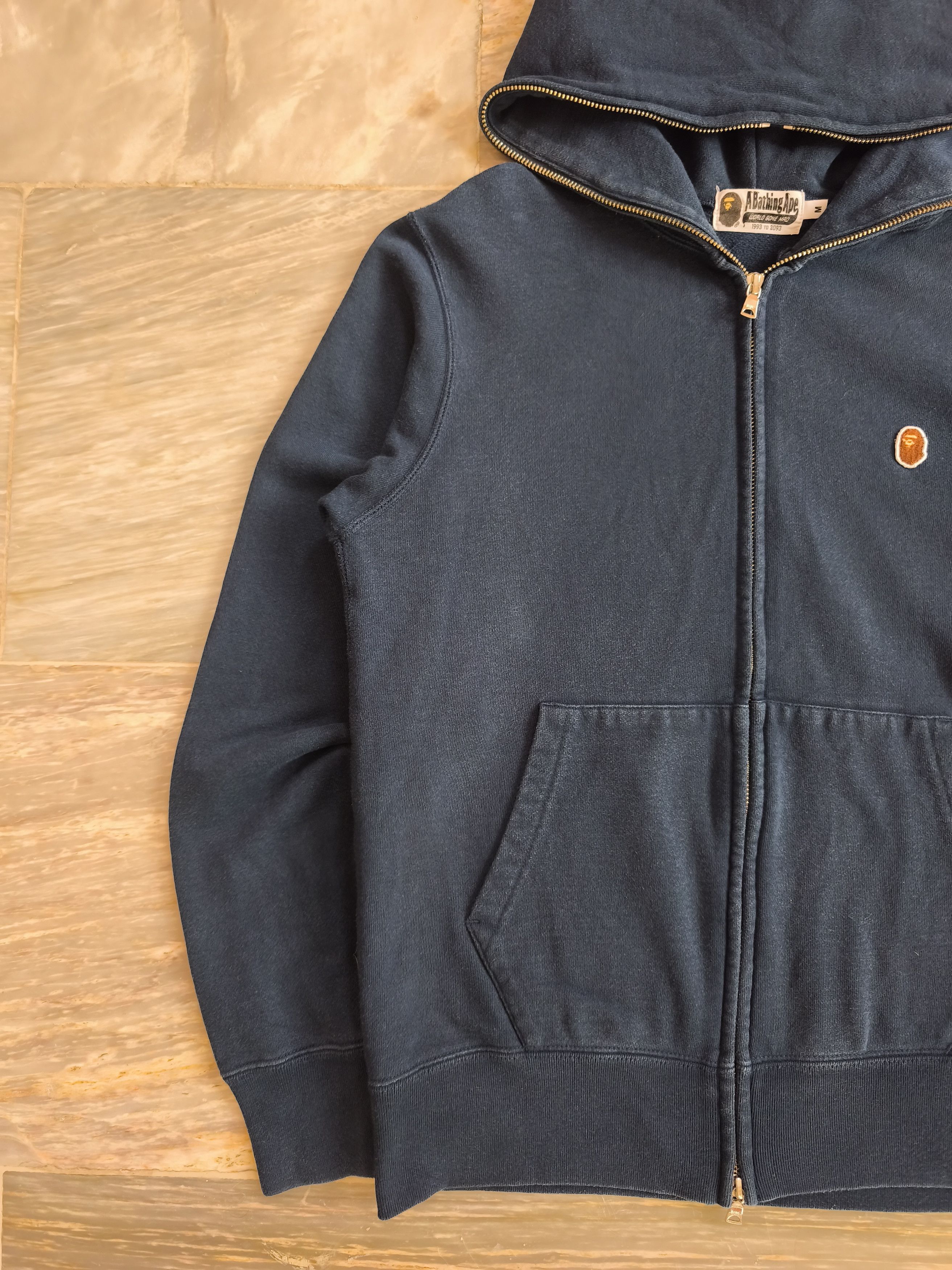 Bape Bape 1 point zip up hoodie Size US M / EU 48-50 / 2 - 2 Thumbnail