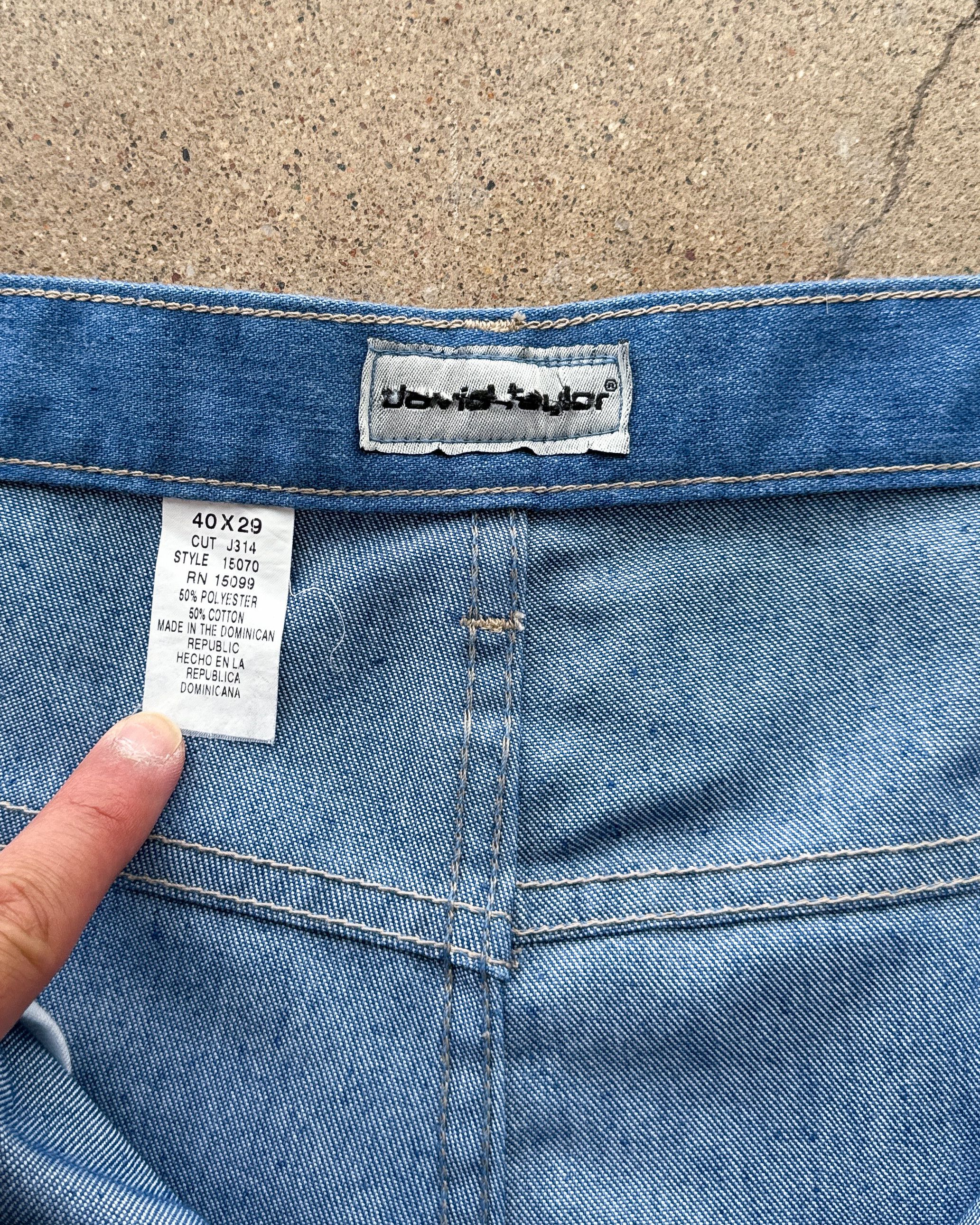 Vintage Vintage David Taylor Western Jeans Pants Men's 38 Western Size US 38 / EU 54 - 3 Thumbnail