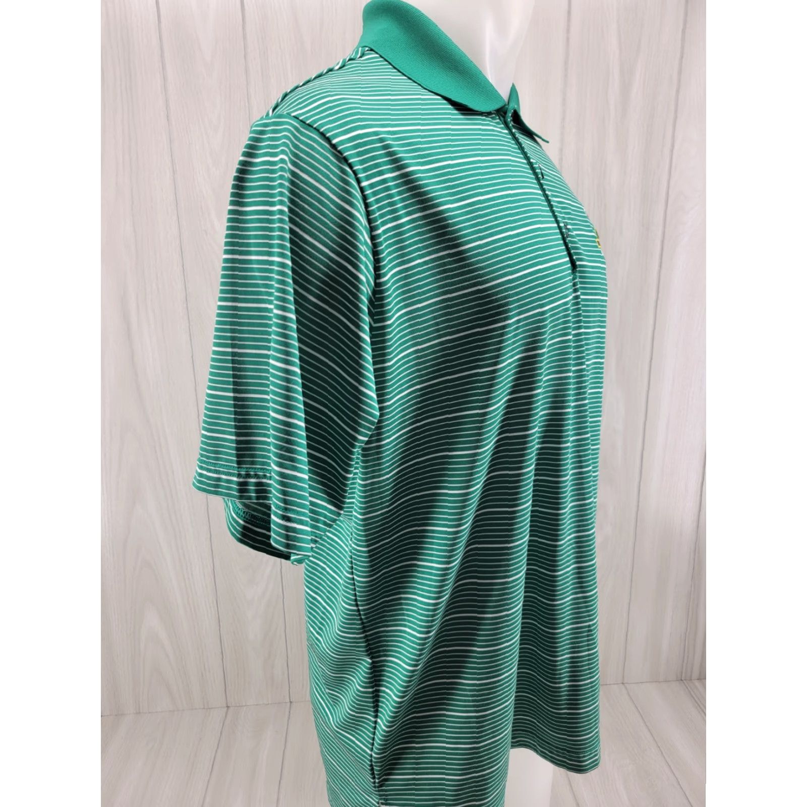 Adidas Adidas Climacool Golf Polo Men Med U.S. Open 2013 Merion Embroidered Stripes Polo Shirt Green XS? Size US M / EU 48-50 / 2 - 4 Thumbnail