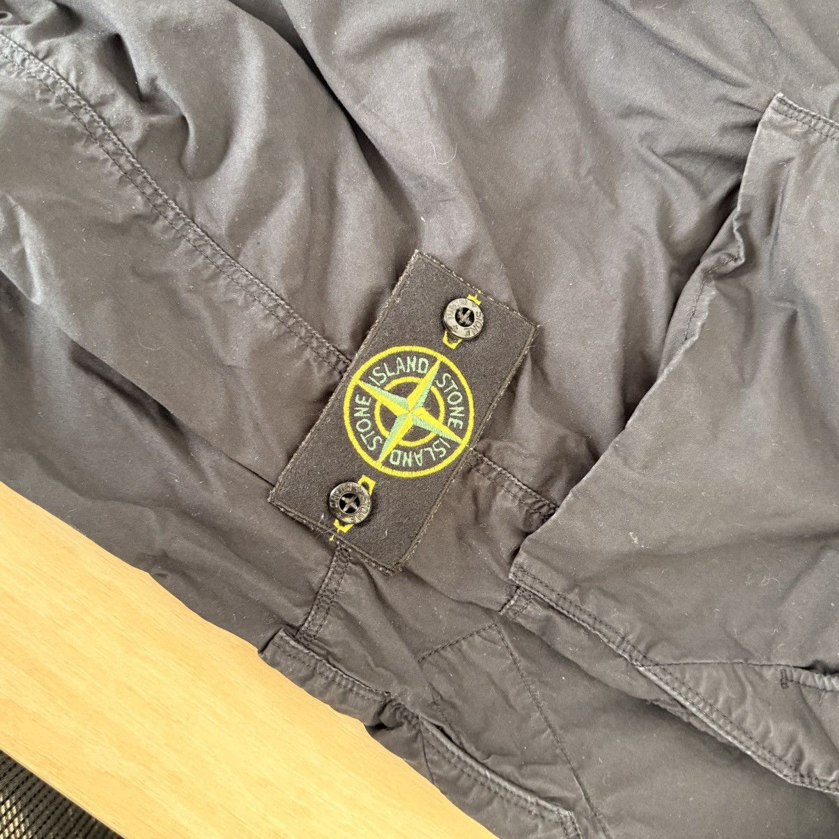 Stone Island Stone Island, navy jogger pants, parachute, lightweight Size US 30 / EU 46 - 7 Thumbnail