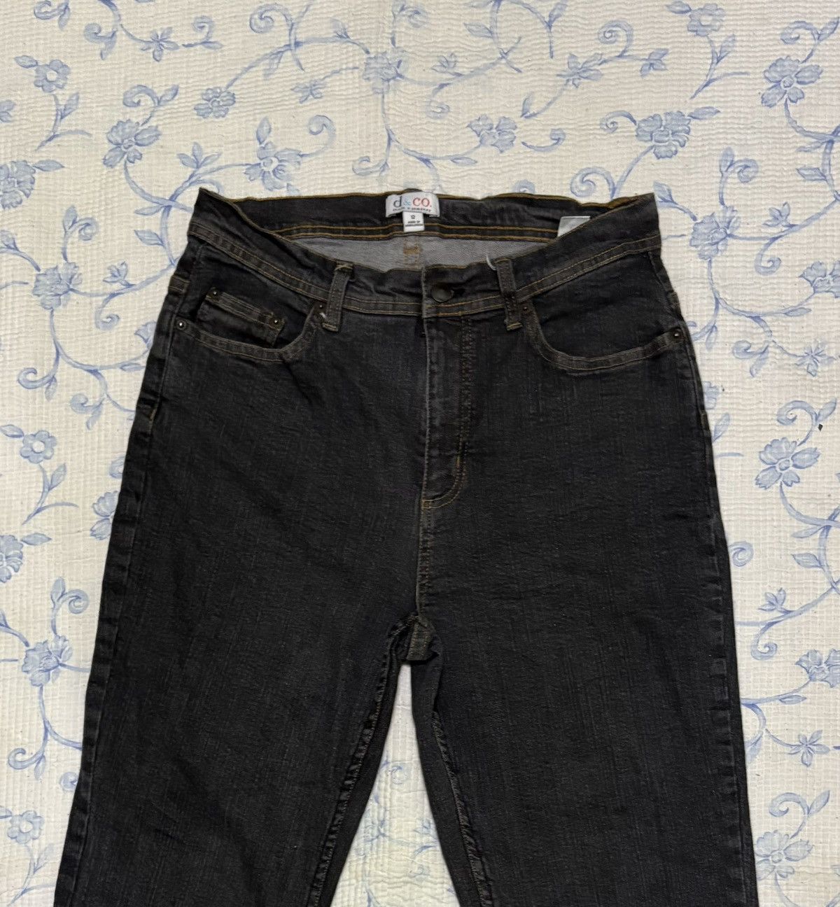 Denim & Co. Denim Company Streetwear Jeans Low Flared Denim Size US 30 / EU 46 - 5 Thumbnail