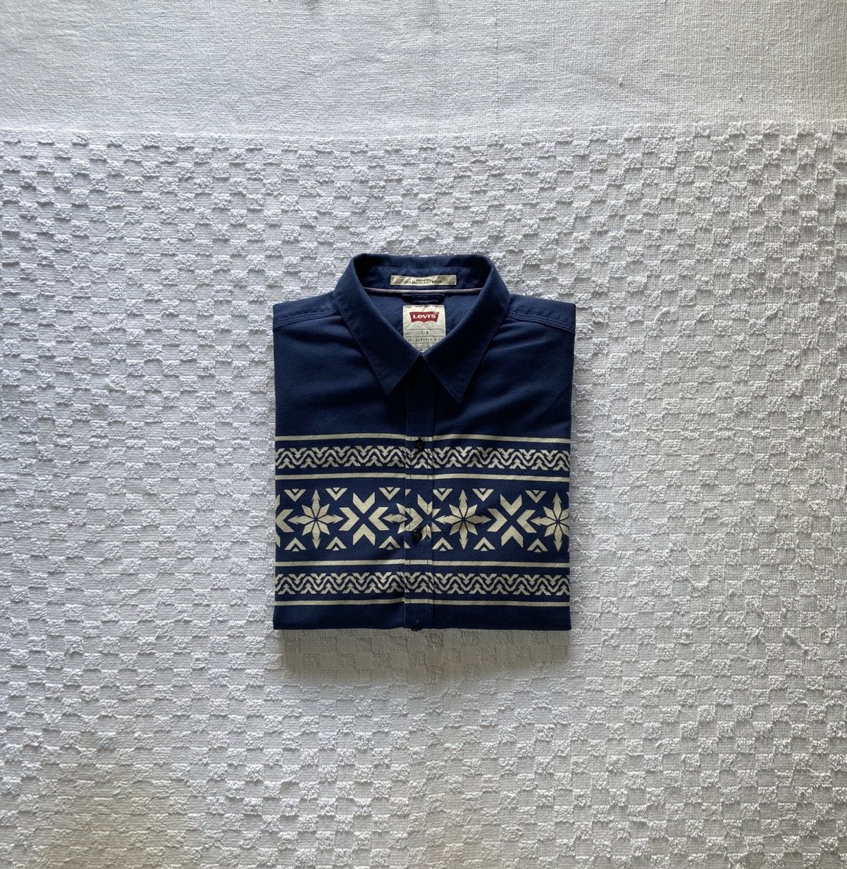Levi's Levi’s Aztec L/S Shirt. Size US L / EU 52-54 / 3 - 1 Thumbnail