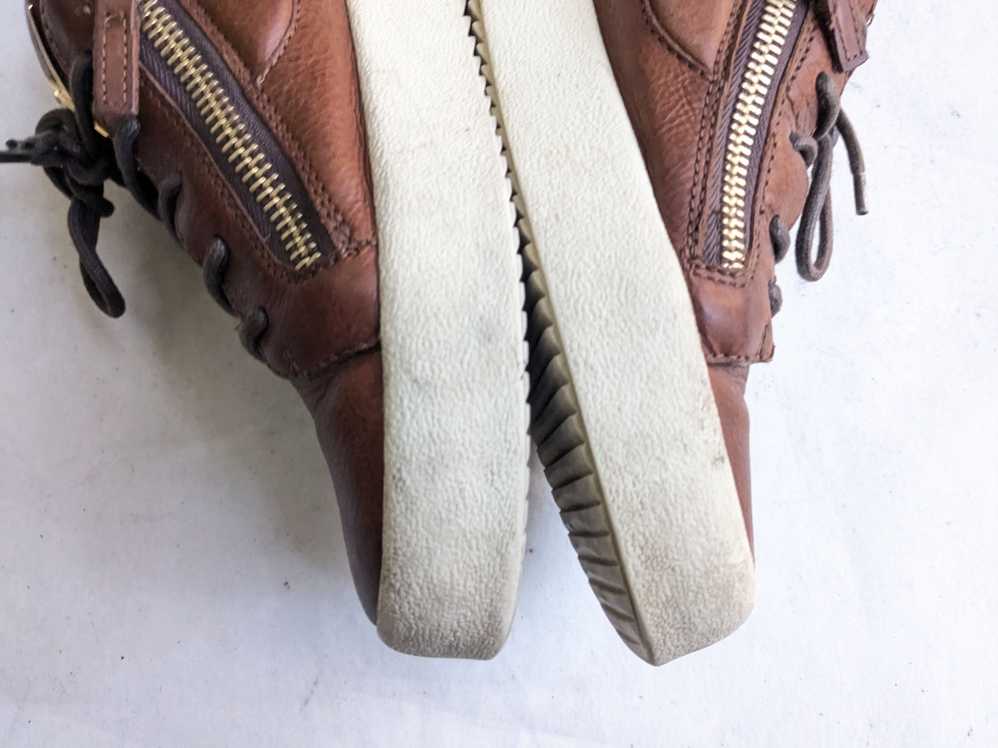 Giuseppe Zanotti Giuseppe Zanotti Sneakers Brown 9.5 42.5 Size US 9.5 / EU 42-43 - 9 Thumbnail