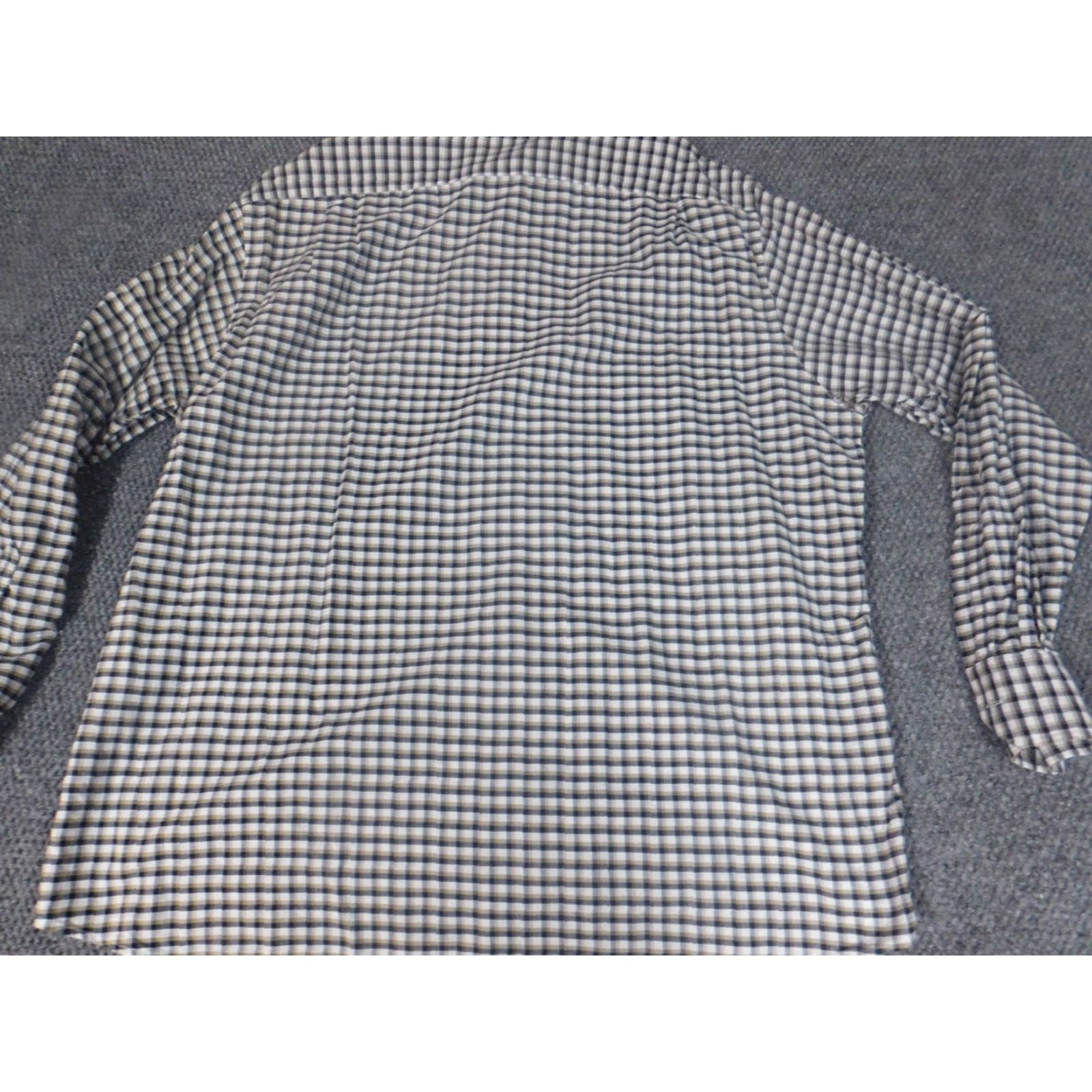 Cremieux Cremieux Mens Shirt XL gray plaid button-down long sleeve collar classic knitted cotton pocket logo Size US XL / EU 56 / 4 - 6 Thumbnail