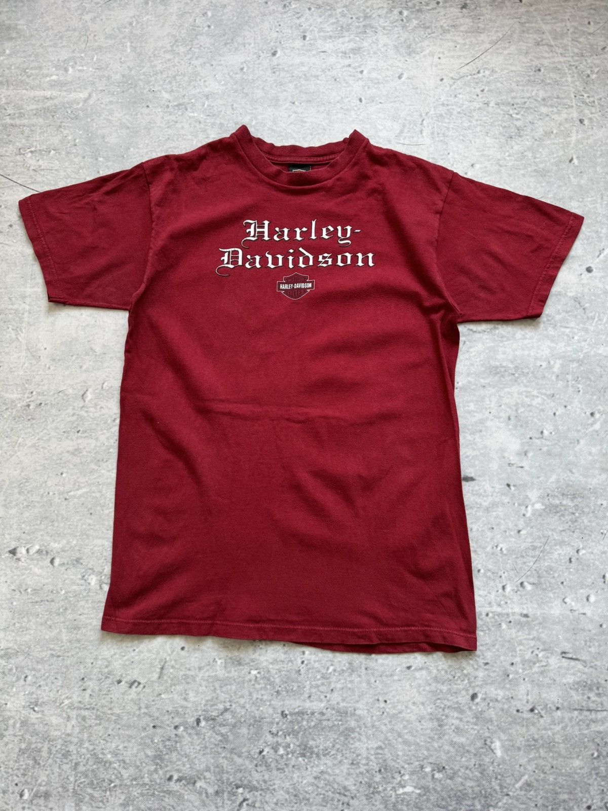 Vintage 00s Harley Davidson red California big logo size L Size US L / EU 52-54 / 3 - 1 Thumbnail