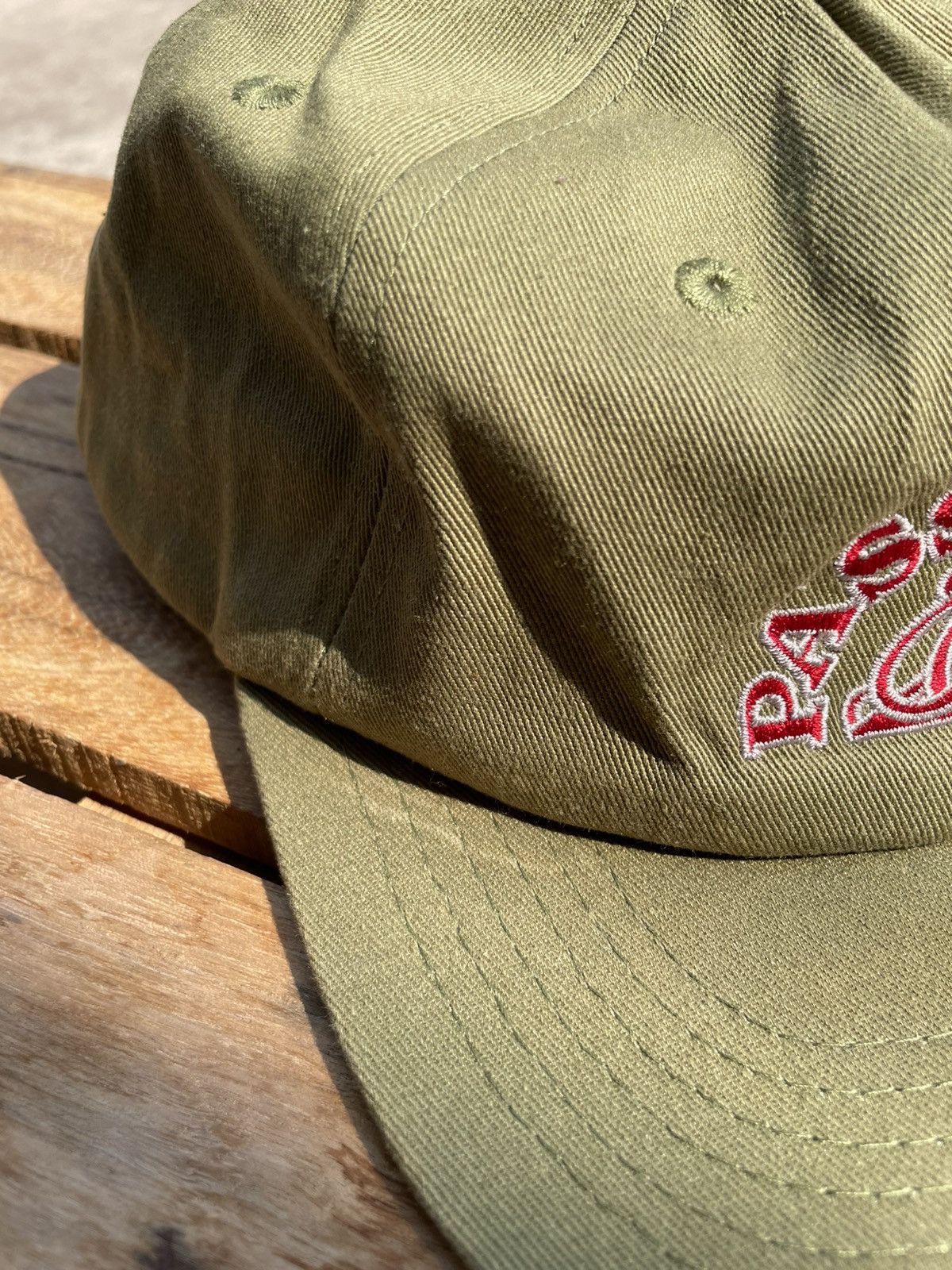Passport Passport hat crystal 5 panel olive Size ONE SIZE - 3 Thumbnail