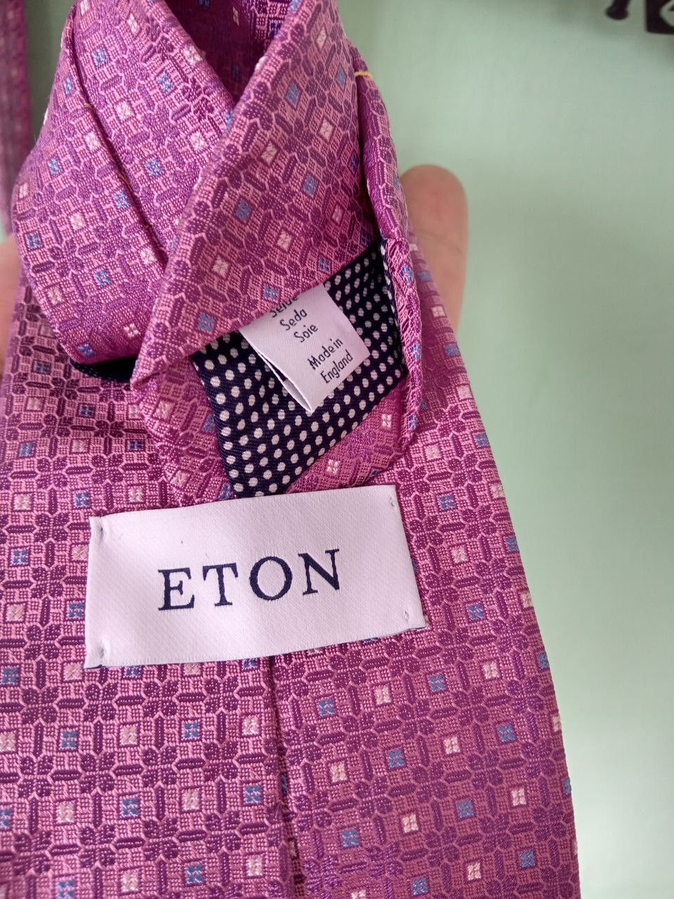 Eton 2 silk ties ETON Made in Italy and England Size ONE SIZE - 4 Thumbnail