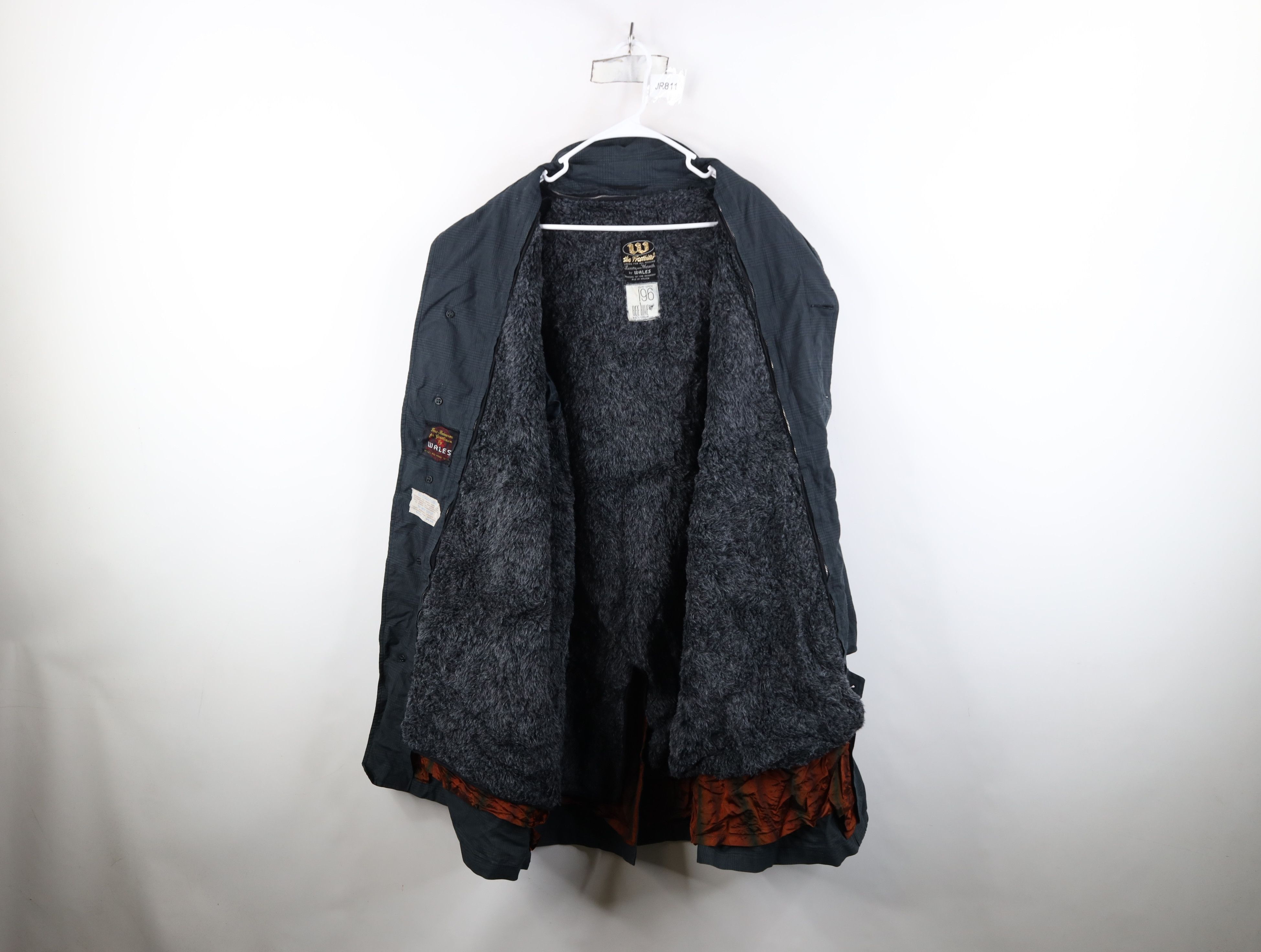 Vintage Vintage 50s Streetwear Trench Coat Rain Jacket Plaid USA Size US XXL / EU 58 / 5 - 9 Thumbnail